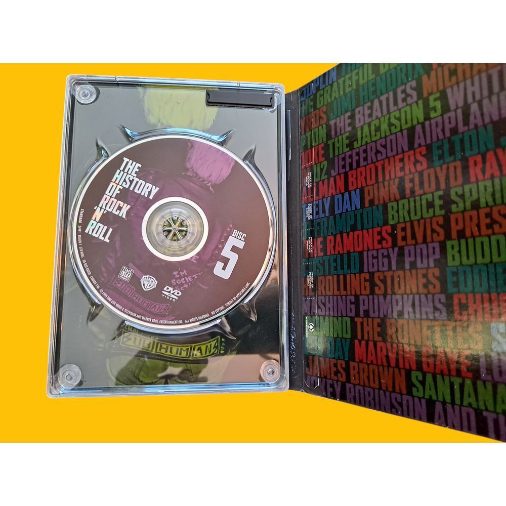 Other Warner Bros The History of Rock N Roll DVD Docu Series 10 HR Size ONE SIZE - 6 Thumbnail