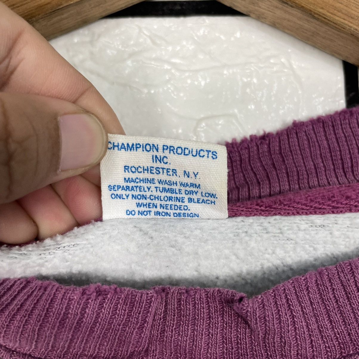 Champion Vintage Champion Two Tone Crewneck Sweatshirt Size M / US 6-8 / IT 42-44 - 12 Thumbnail