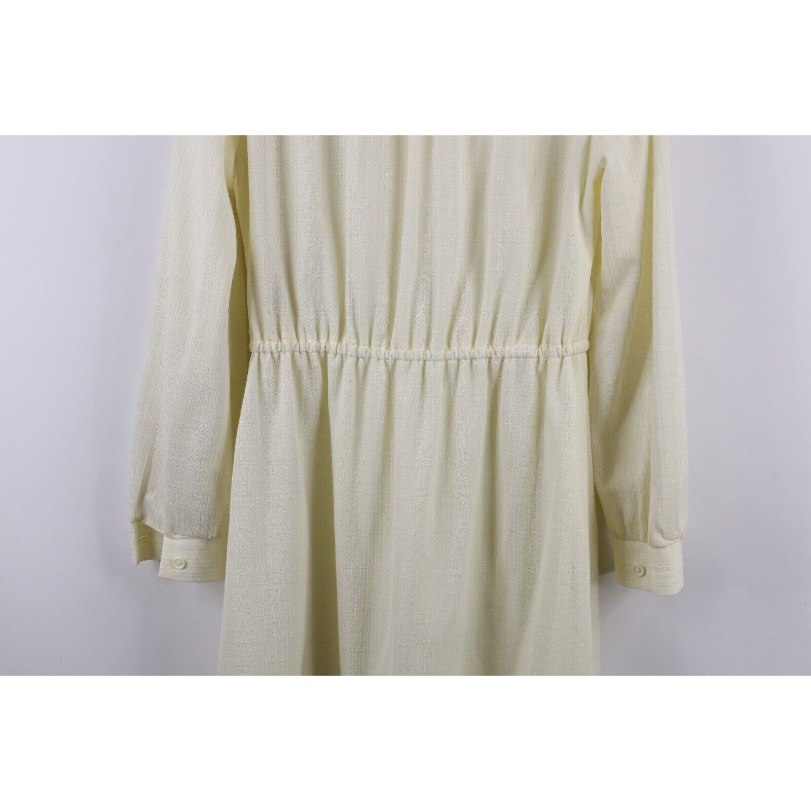Vintage Vintage 60s 70s Mid Century Modern MCM Long Sleeve Dress Size XXL / US 16-18 / IT 52-54 - 13 Thumbnail