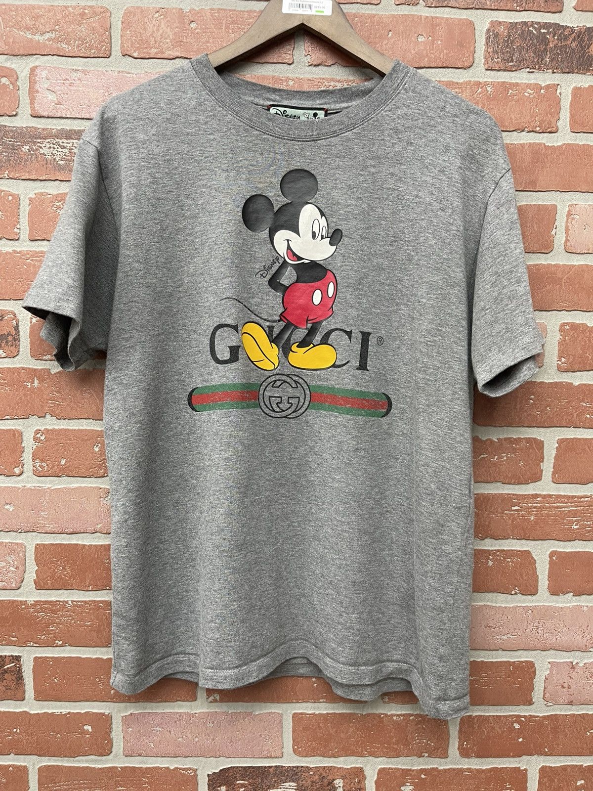 Disney × Gucci Size XS - Gucci x Disney Mickey Mouse Tee Grey Size US XS / EU 42 / 0 - 1 Thumbnail