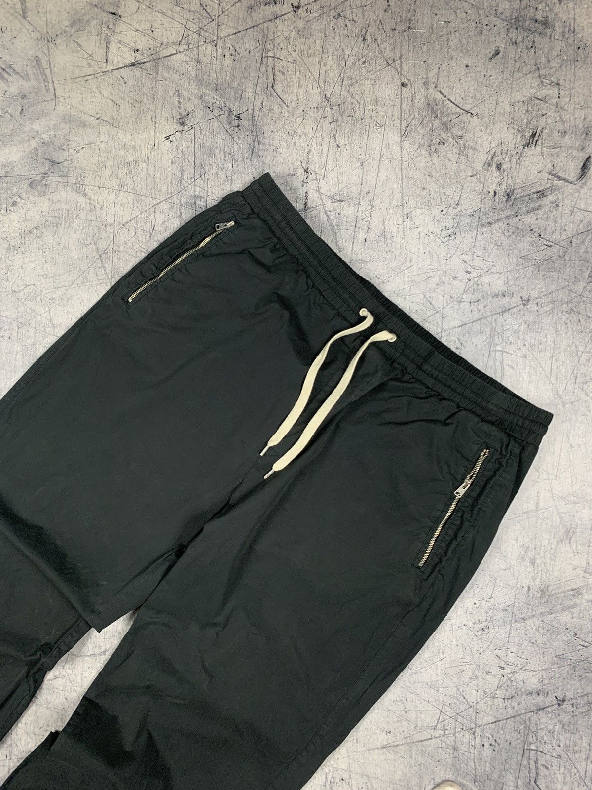 Allsaints Allsaints Avant-Garde Zipped Joggers like Rick Owens DRKSHDW Size US 34 / EU 50 - 2 Thumbnail