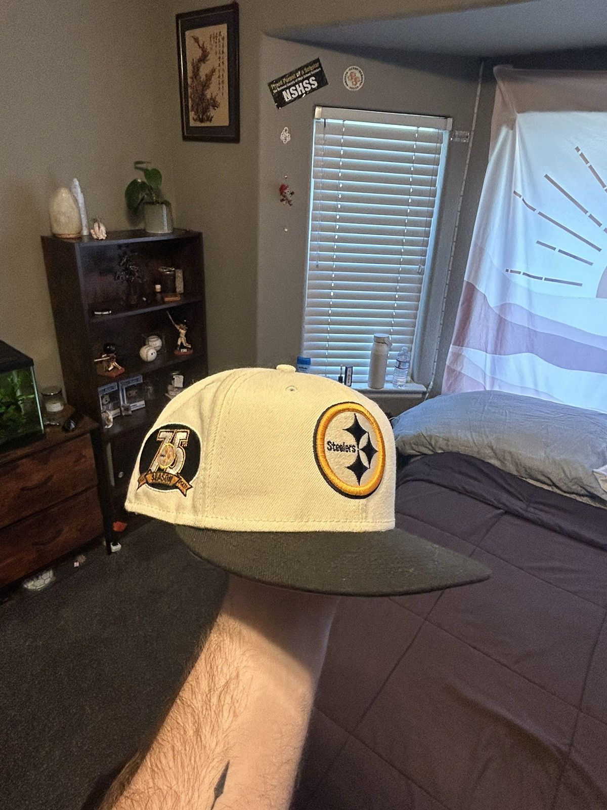 New Era Steelers 75th Anniversary 7 3/4 Fitted Cap Size ONE SIZE - 1 Thumbnail