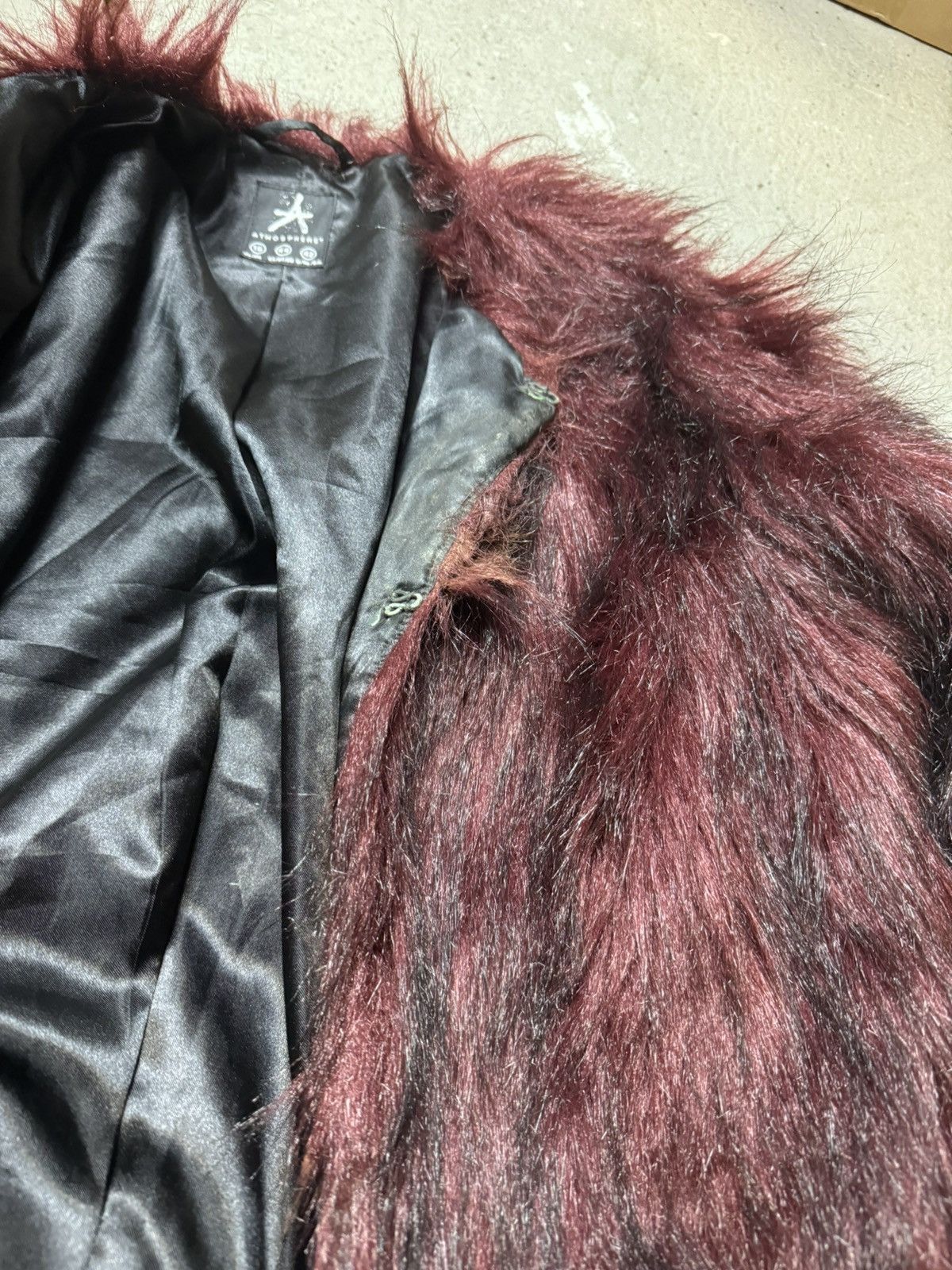If Six Was Nine Atmosphere Opium Fuzzy Fur Owens Style Vest Sweatshirts Size US M / EU 48-50 / 2 - 4 Thumbnail