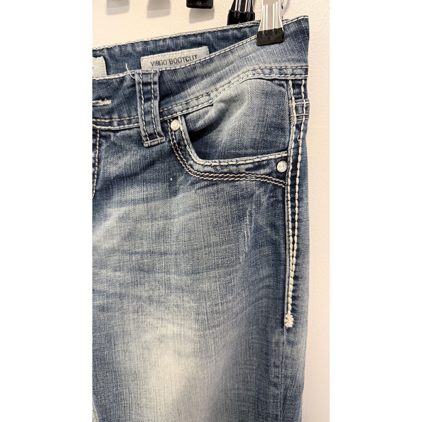Other Daytrip Virgo Bootcut Faded Jean In Size 29R Size 29" - 3 Thumbnail