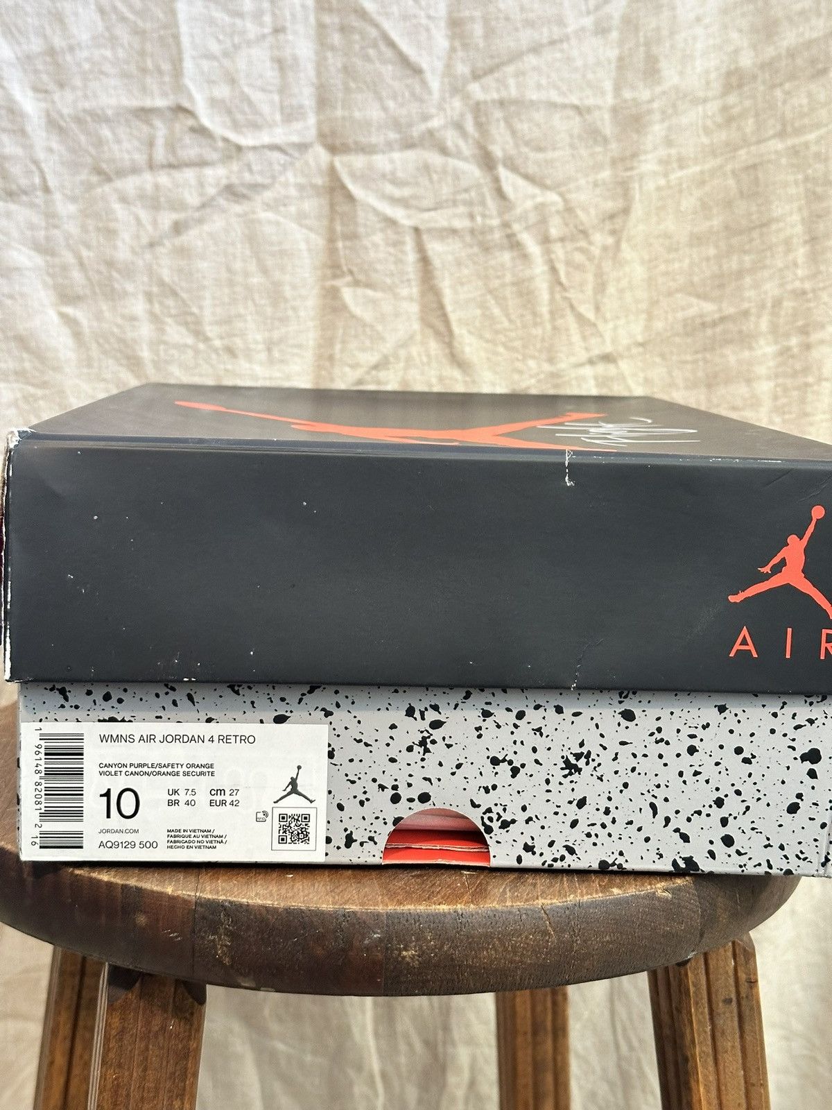 Jordan Brand Jordan 4 Canyon Purple Size US 8.5 / EU 41-42 - 11 Thumbnail