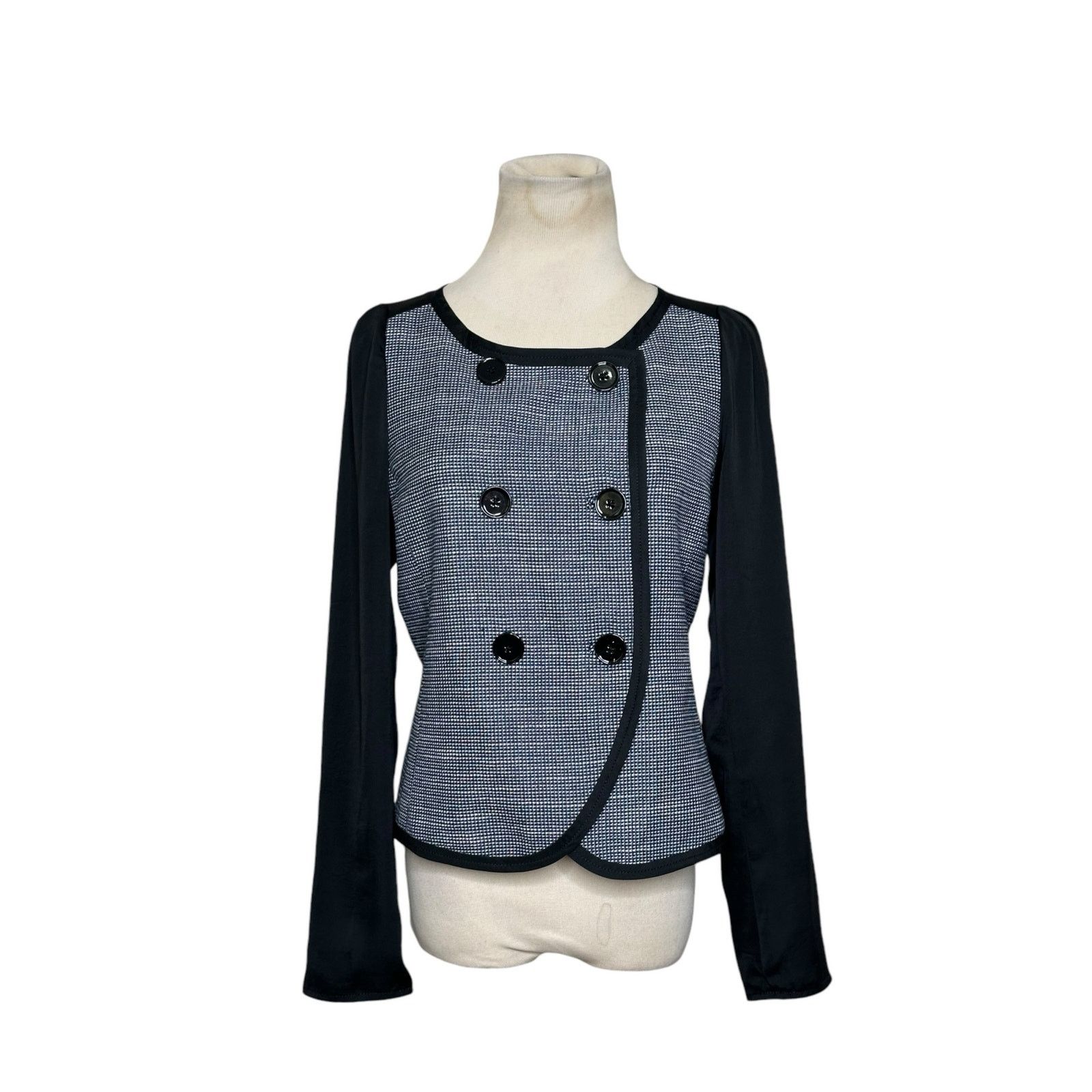Gap Gap black lined doble breast business blazer size XS Size XS / US 0-2 / IT 36-38 - 12 Thumbnail