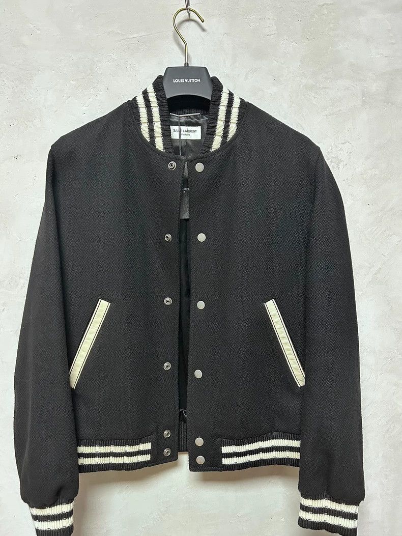 Saint Laurent Paris Saint Laurent Paris Autographed Teddy jacket 2505-Nextarrow Size US M / EU 48-50 / 2 - 1 Thumbnail
