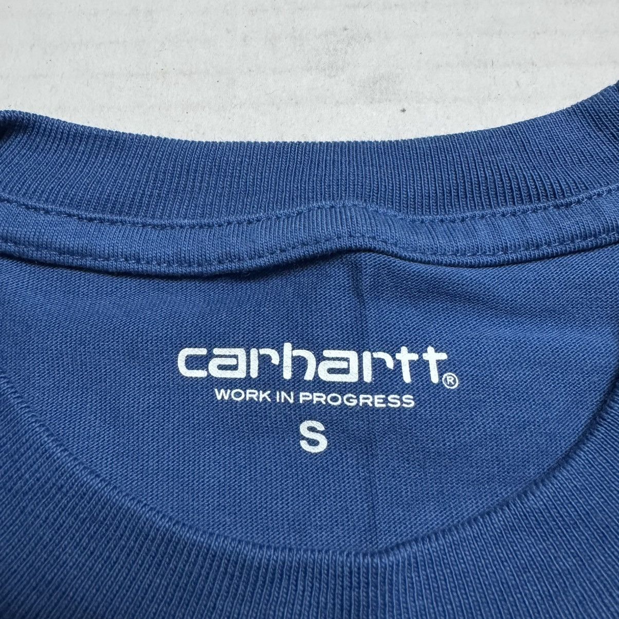 Carhartt Wip Authentic Carhartt WIP Chase Short Sleeve T-Shirt In Blue Size US S / EU 44-46 / 1 - 3 Thumbnail