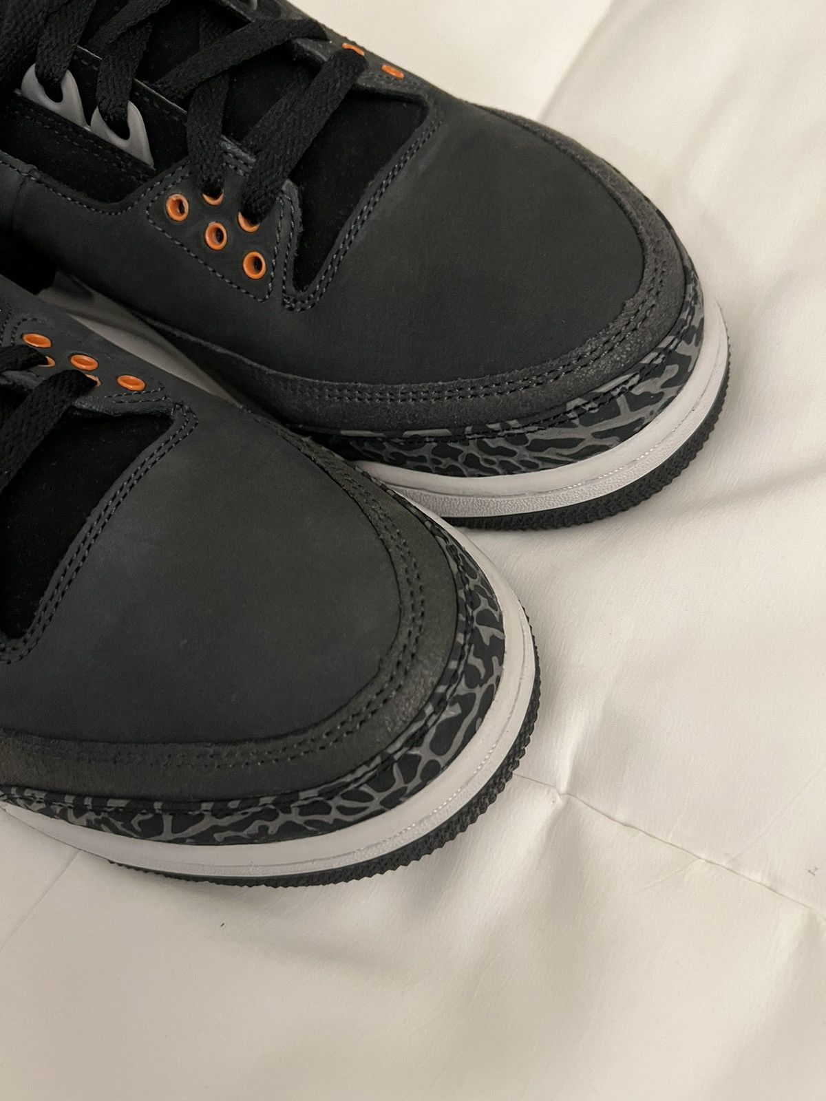 Jordan Brand × Nike Nike Air Jordan Retro 3 AJ3 Fear Pack Grey Orange CT8532-080 Size US 11 / EU 44 - 8 Thumbnail