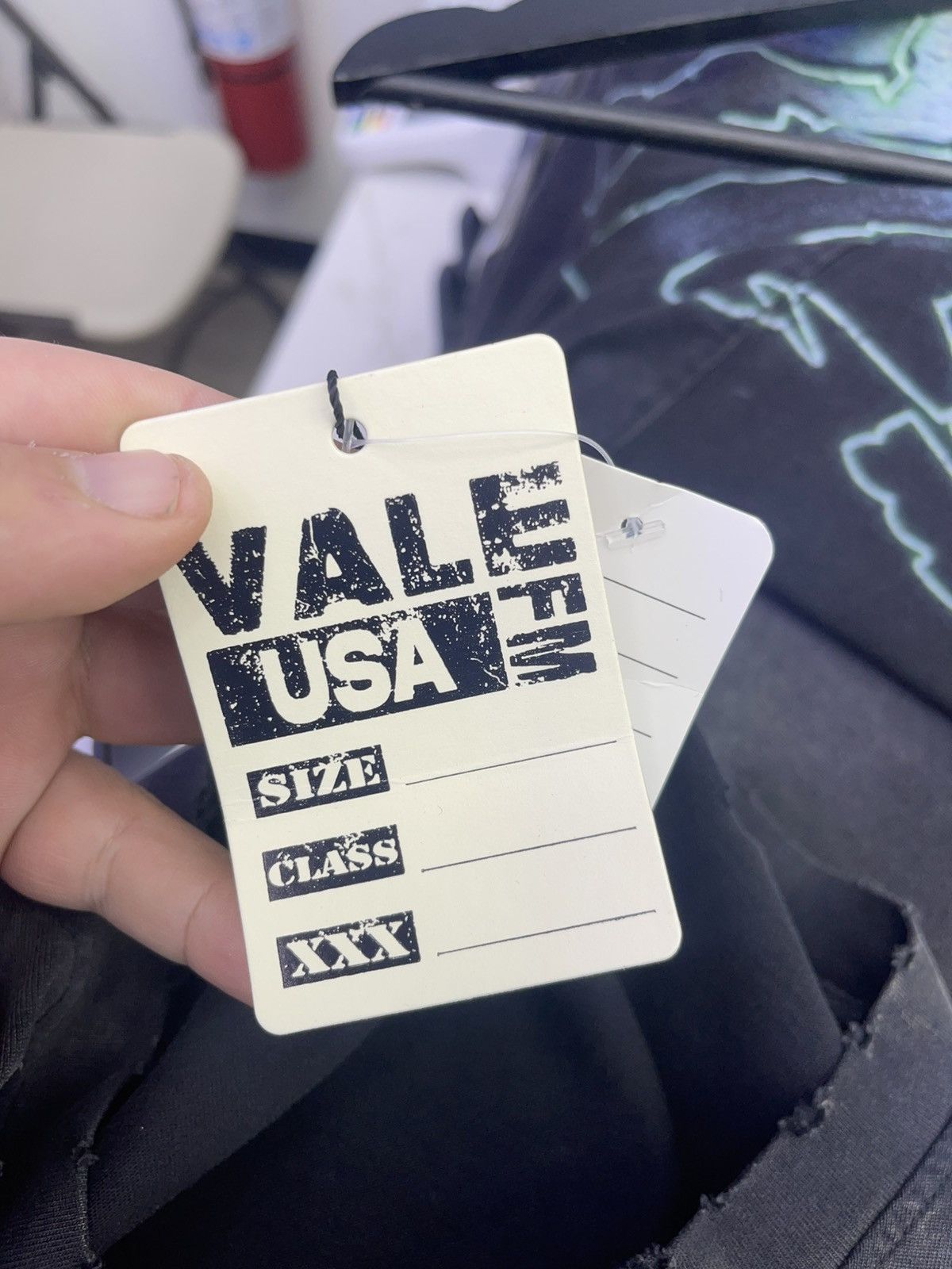 Vale Vale tennis tee (black) Size US S / EU 44-46 / 1 - 4 Thumbnail