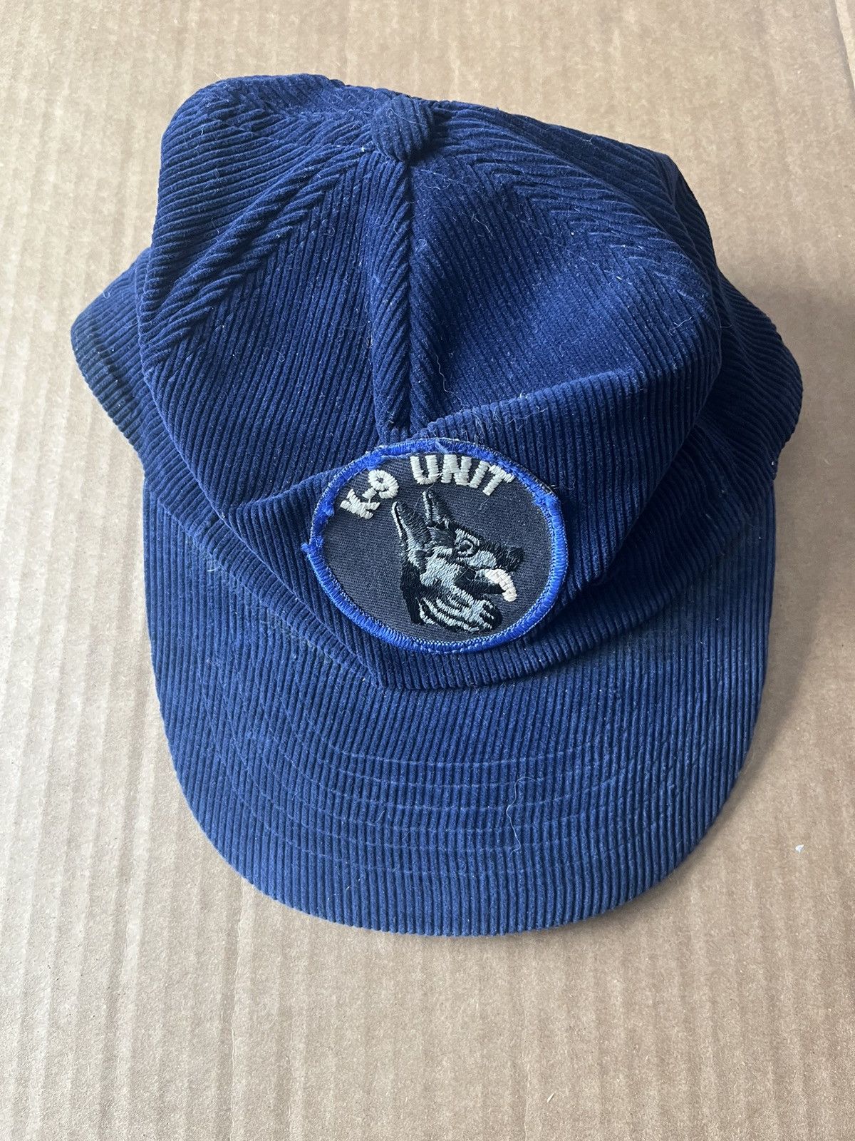 Vintage Vintage Corduroy K-9 Unit Hat Size ONE SIZE - 1 Thumbnail