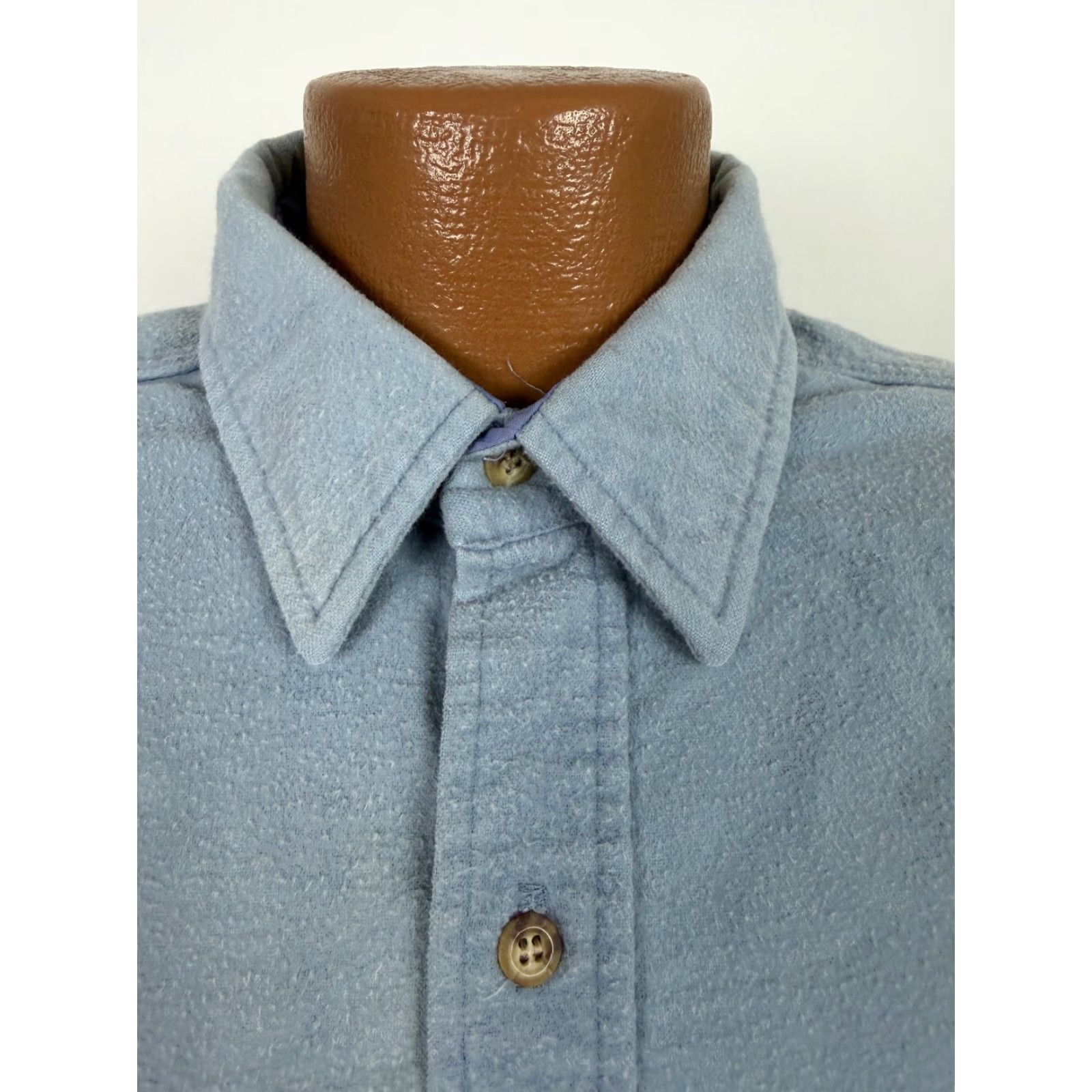 Vintage VINTAGE Outdoor Exchange Chamois Flannel Shirt Men 2XL Blue Heavyweight Pockets 80s 90s Grunge Hipster Outdoor Size US XXL / EU 58 / 5 - 4 Thumbnail