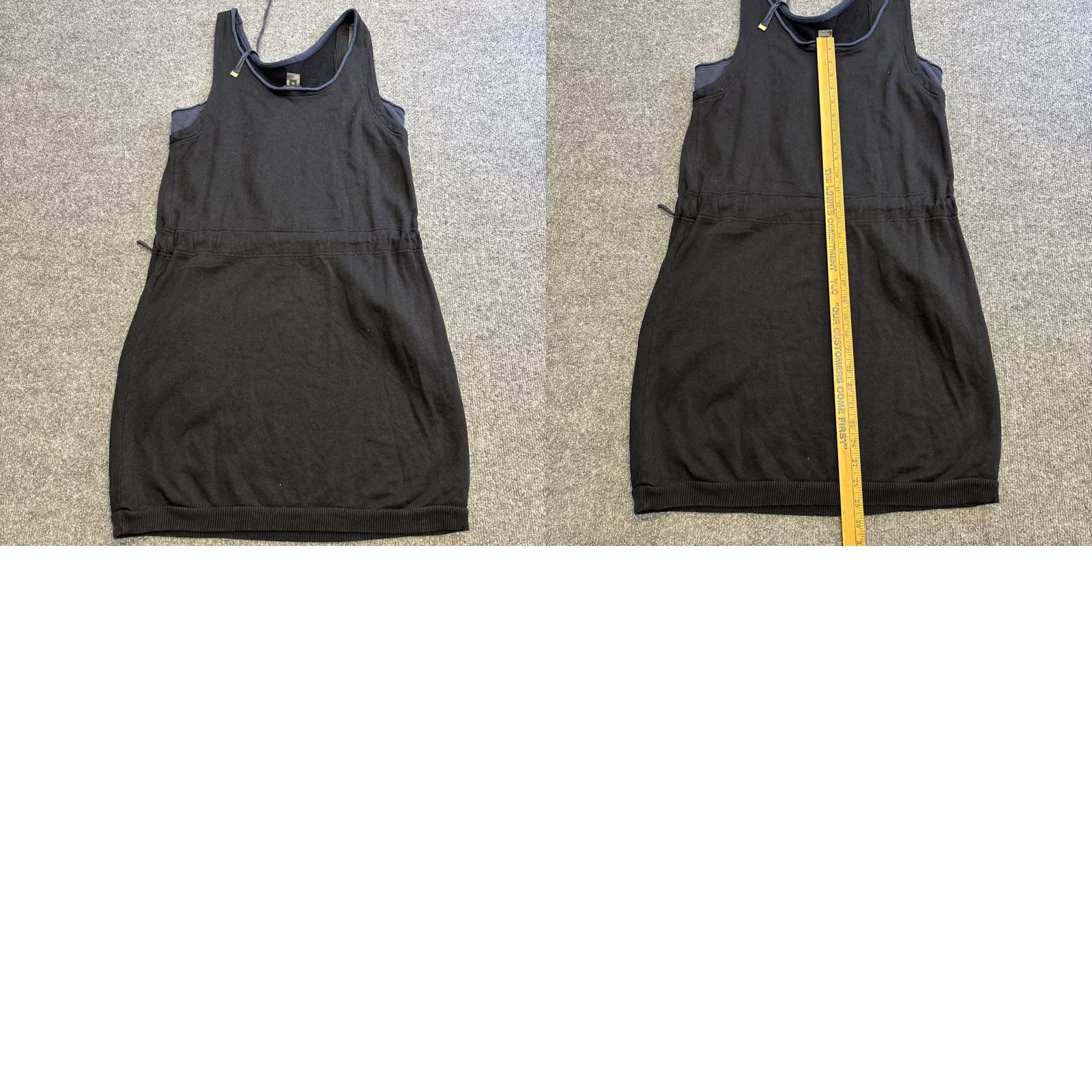 Marc by Marc Jacobs Marc Jacobs Navy Blue Sheath Mini Tank Sundress Dress Pockets Tie Waist Medium Size M / US 6-8 / IT 42-44 - 8 Thumbnail