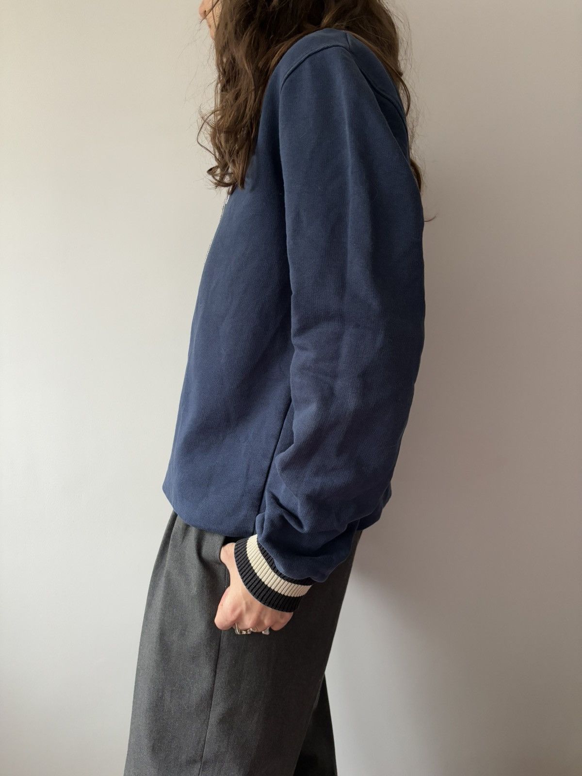 Japanese Brand BLS HAFNIA vintage sweater jumper y2k boxy fit Size US S / EU 44-46 / 1 - 4 Thumbnail