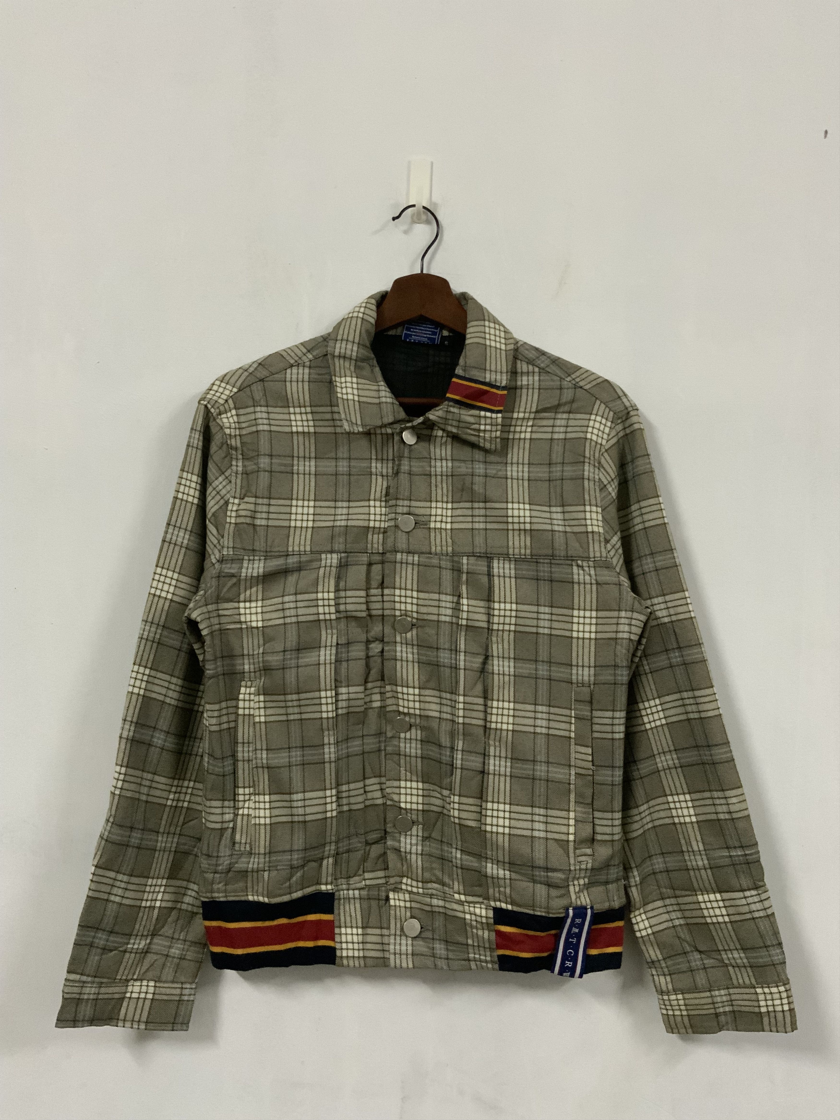 Japanese Brand Vintage Rat Crw Punk Blazer Jacket Size US S / EU 44-46 / 1 - 1 Thumbnail