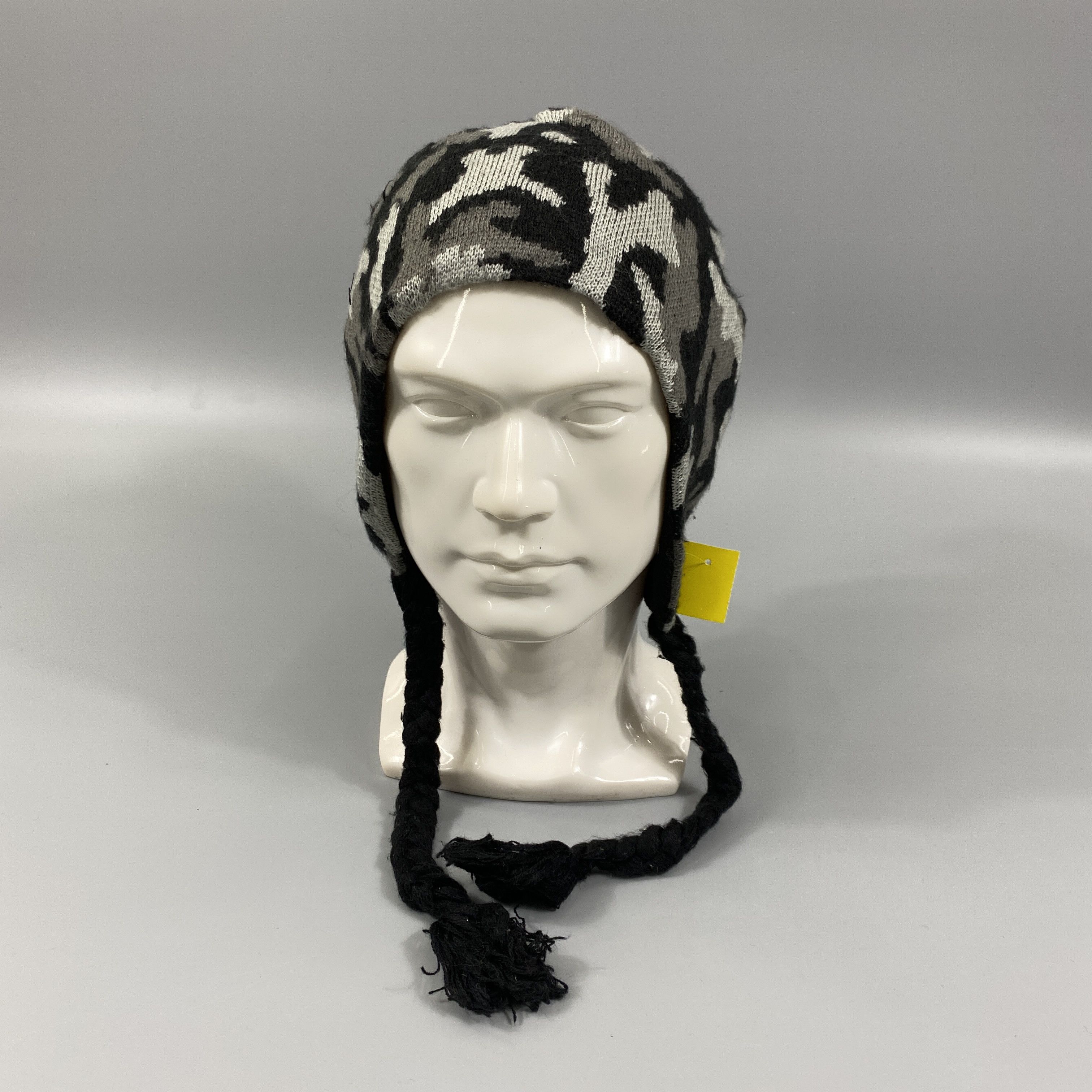 Atomic Atomic Ear Flap Beanie Hats -BN1077 Size ONE SIZE - 3 Thumbnail