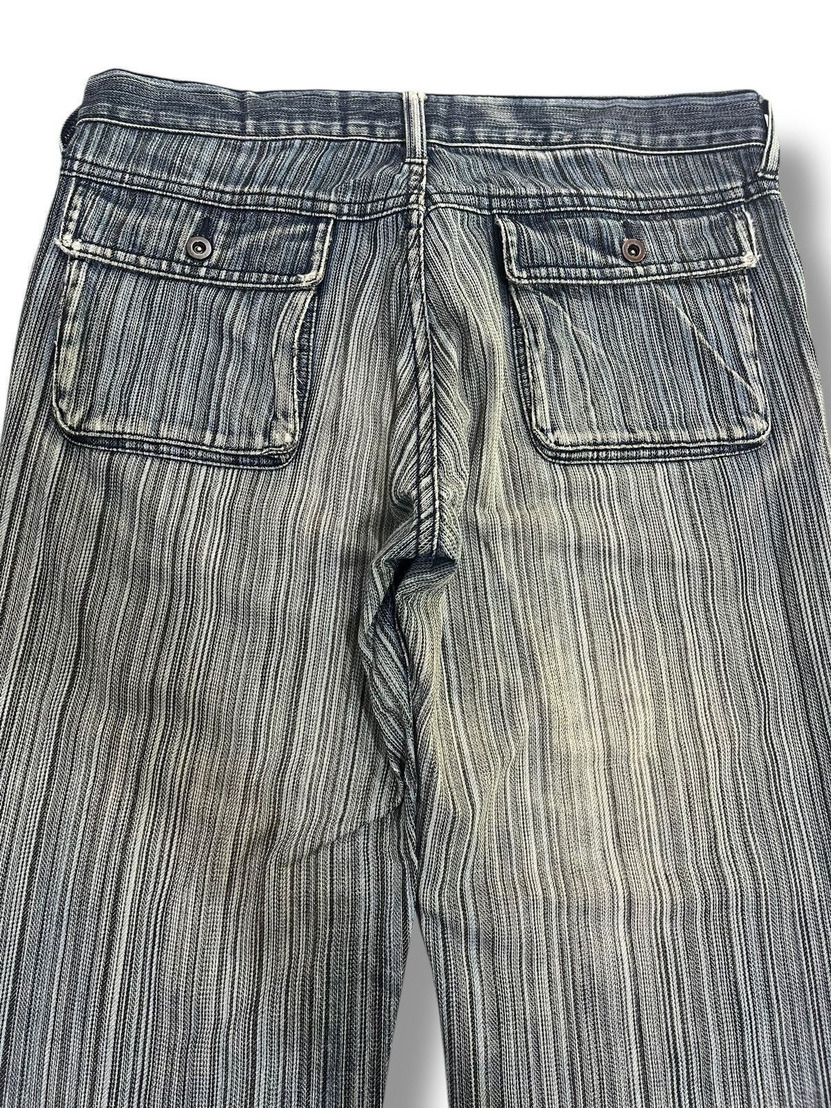 Hysteric Glamour FLARE💥 ABAHOUSE RUSTY WASHED BLUE DENIM Size US 32 / EU 48 - 9 Thumbnail