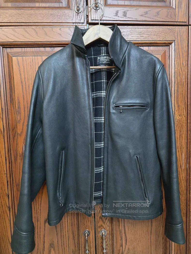 Schott Schott Leather coat Size US L / EU 52-54 / 3 - 1 Thumbnail