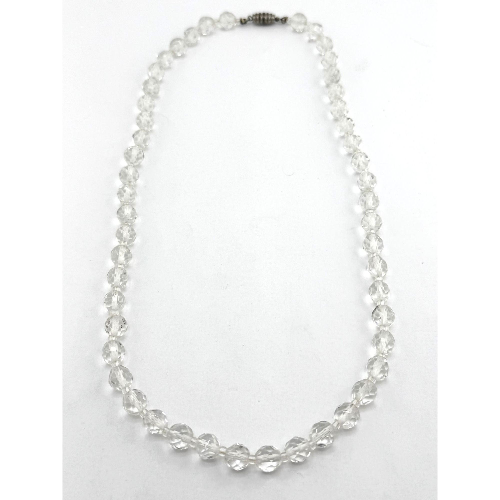 Vintage Vintage faceted crystal beaded collar necklace Size ONE SIZE - 1 Thumbnail