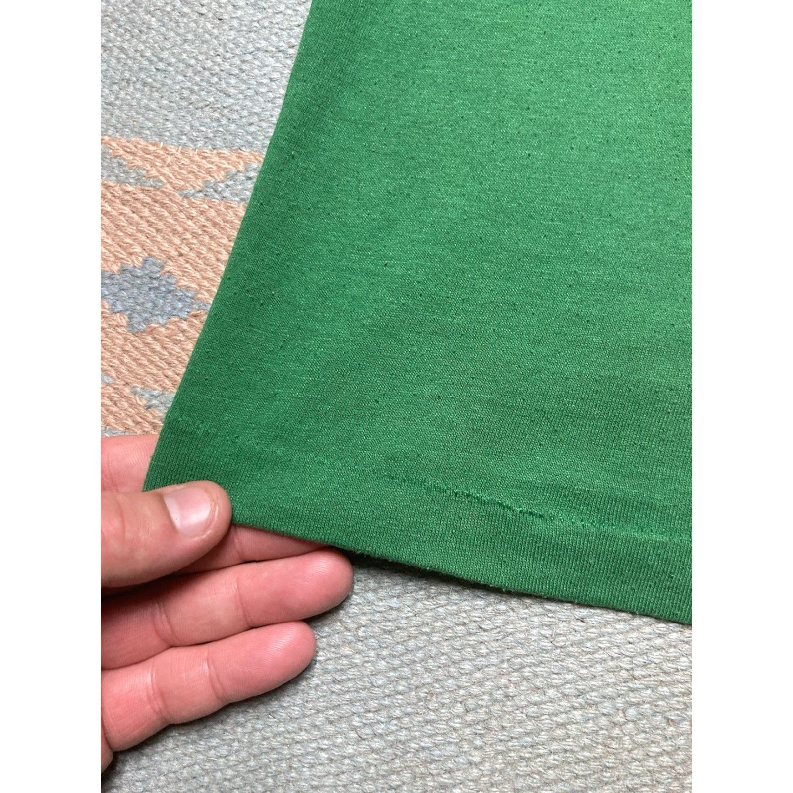 Vintage VINTAGE 70s 80s T-SHIRT Trinity Community Church Detroit Michigan Green L Mens Size US L / EU 52-54 / 3 - 5 Thumbnail