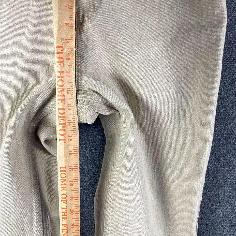 L.L. Bean LL Bean Jeans Women's 8 Regular Relaxed Original Fit Beige Size 30" / US 8 / IT 44 - 4 Thumbnail
