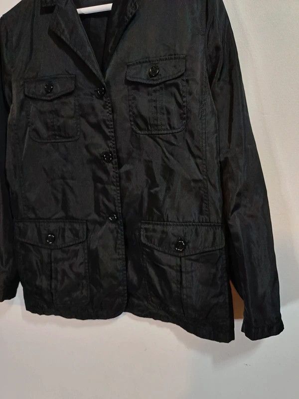 Prada Vintage Prada 90s Nylon Jacket Size US XL / EU 56 / 4 - 4 Thumbnail