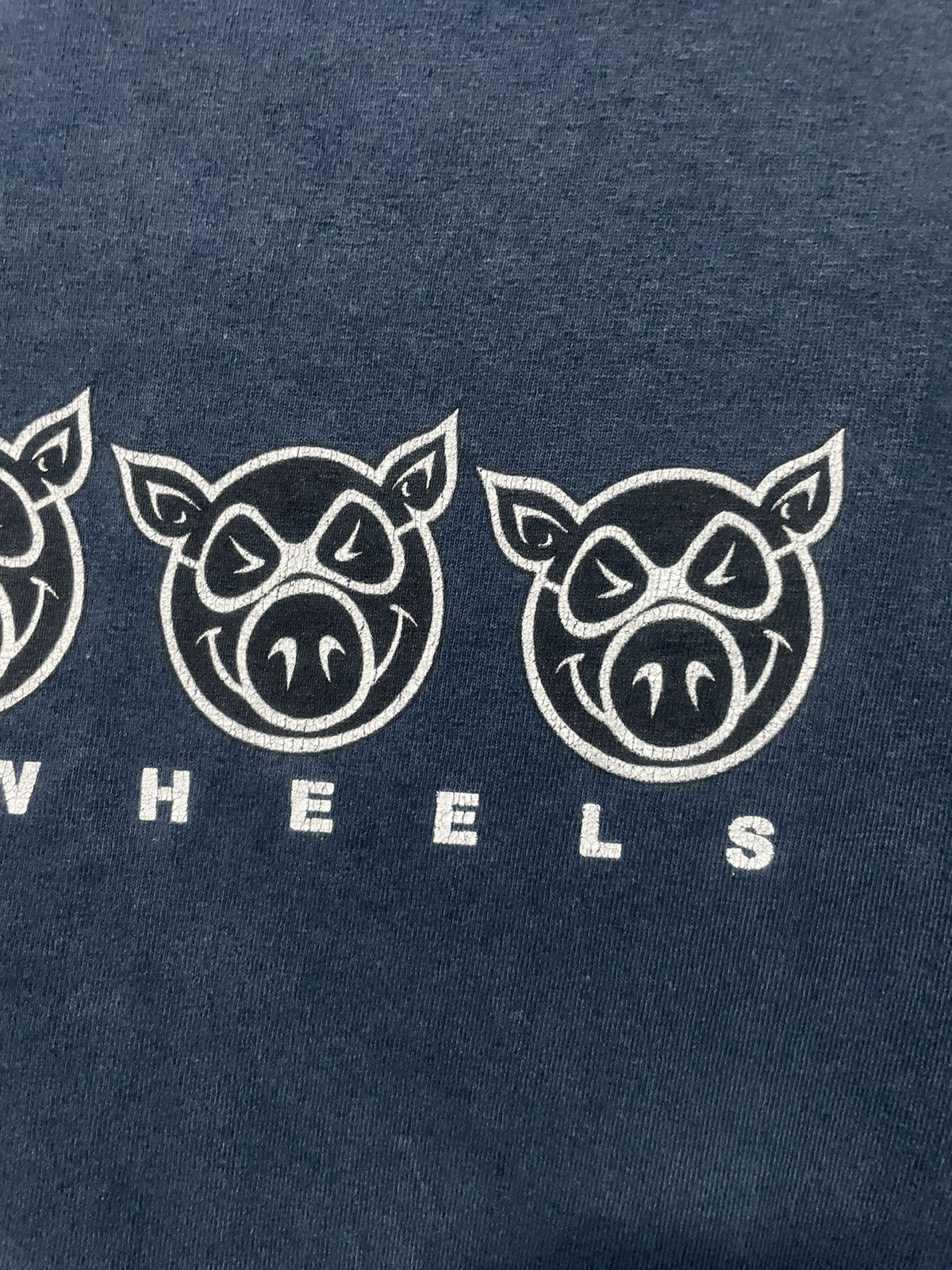 Vintage Vintage 90’s Tum Yeto Pig Wheels Skateboards Tee T-Shirt Y2K Size US M / EU 48-50 / 2 - 5 Thumbnail