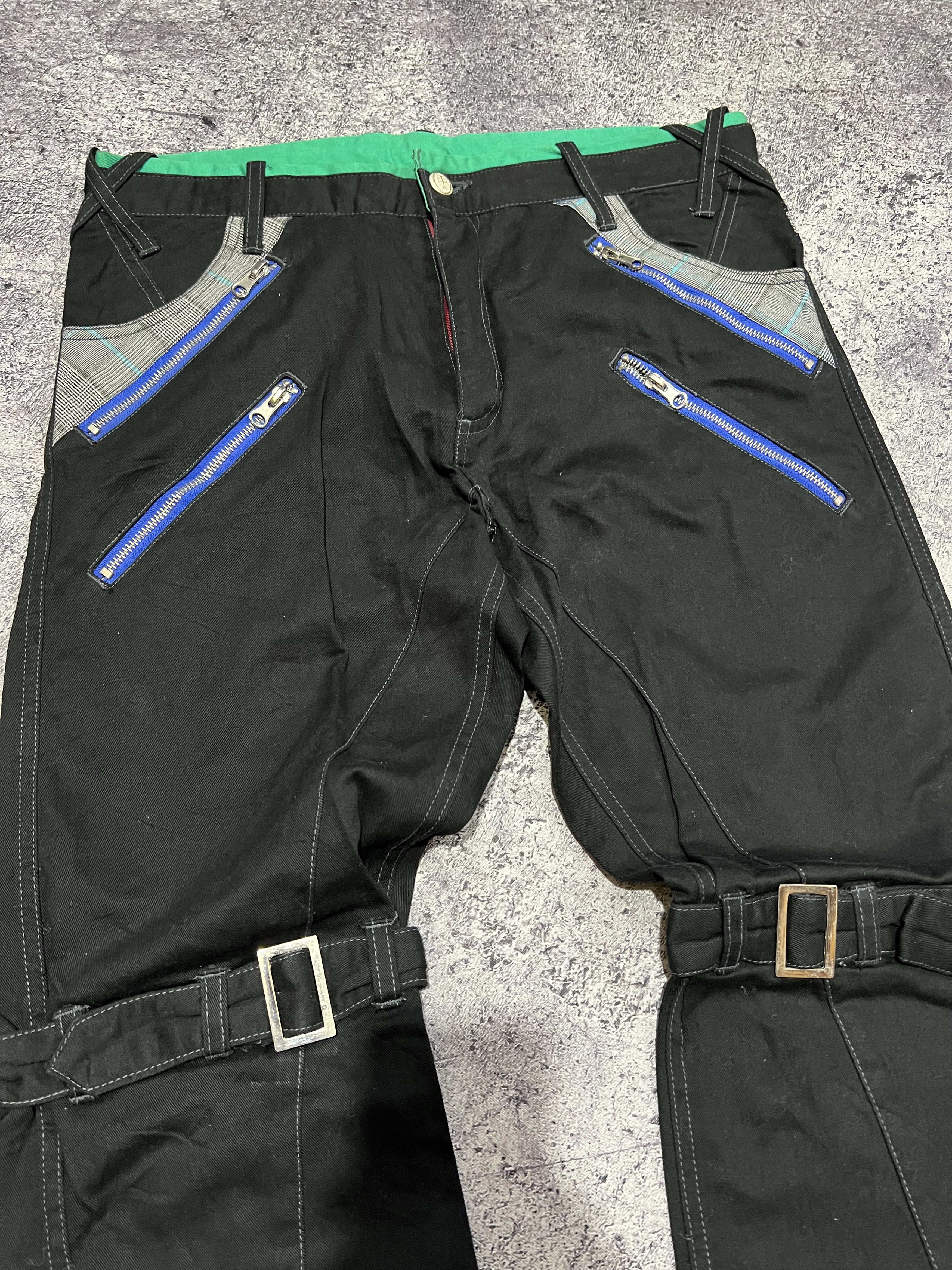 Japanese Brand 2000s Japanese Hysteric Bondage Belted Pants y2k Size US 33 - 3 Thumbnail