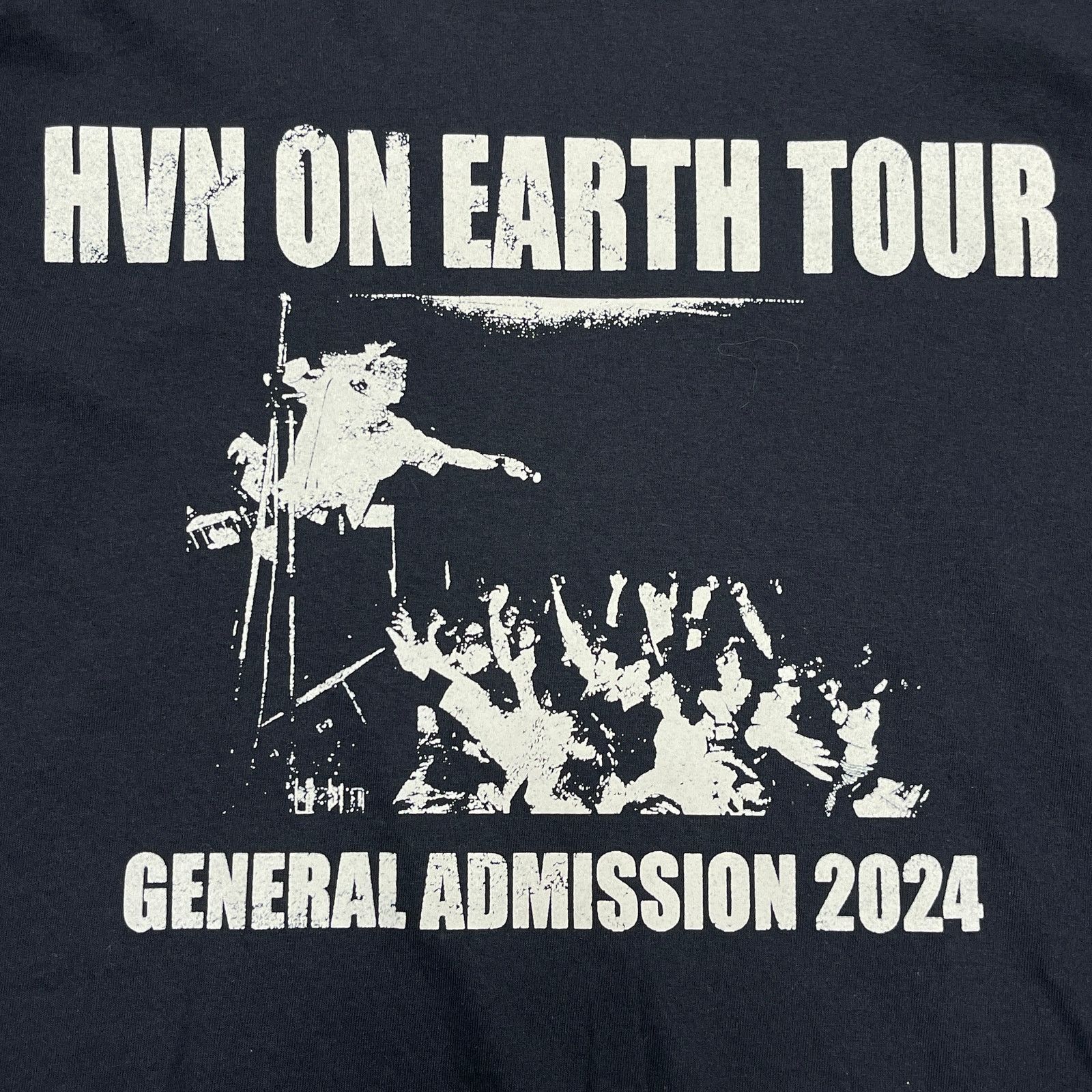 Vintage Lil Tecca HVN ON EARTH TOUR GENERAL ADMISSION 2024 Tee XL Size US XL / EU 56 / 4 - 2 Thumbnail