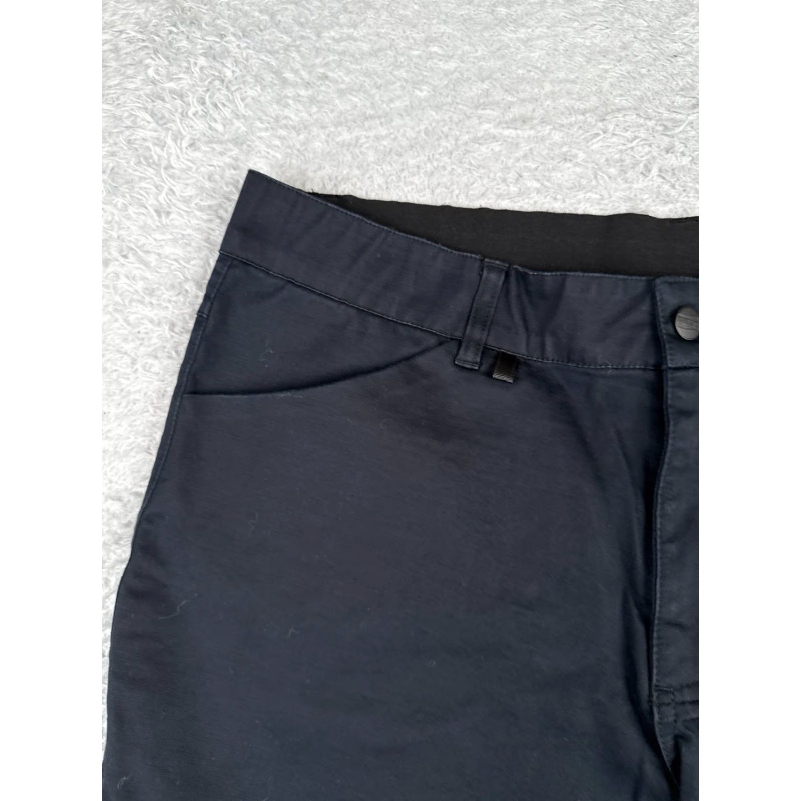 Vintage Pepsi PM-SHORT Cotton Blend Uniform Shorts Adult 38 Black Blue Pockets Men Work 10" Size US 38 / EU 54 - 4 Thumbnail