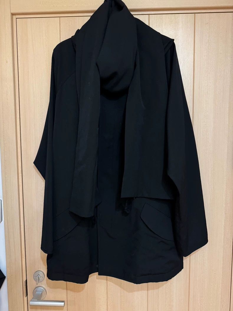 Yohji Yamamoto Yohji Yamamoto 16cm detachable scarf midi coat Size US M / EU 48-50 / 2 - 1 Thumbnail