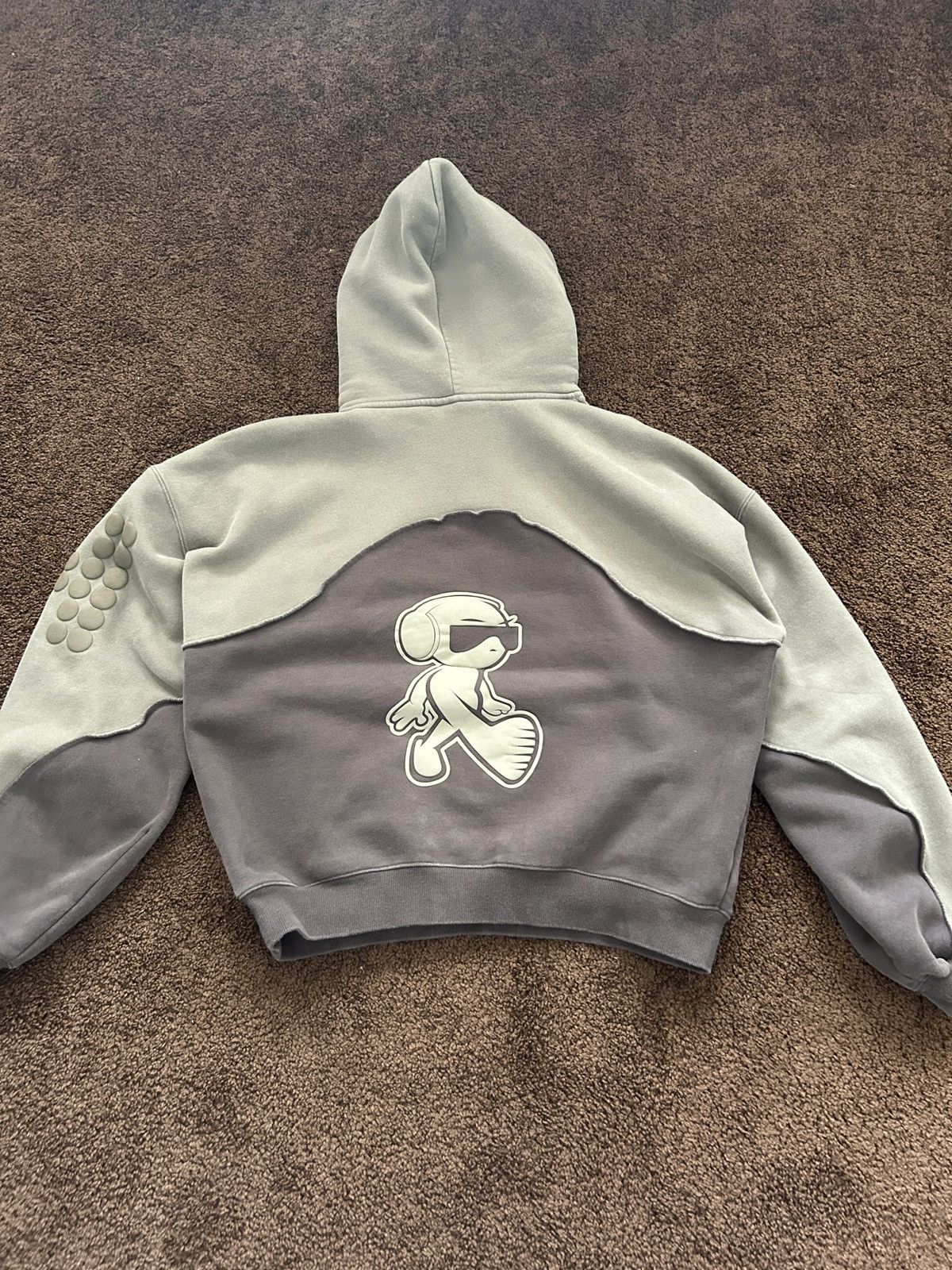 HUNI Design Huni Hoodie Grey Size US XL / EU 56 / 4 - 4 Thumbnail