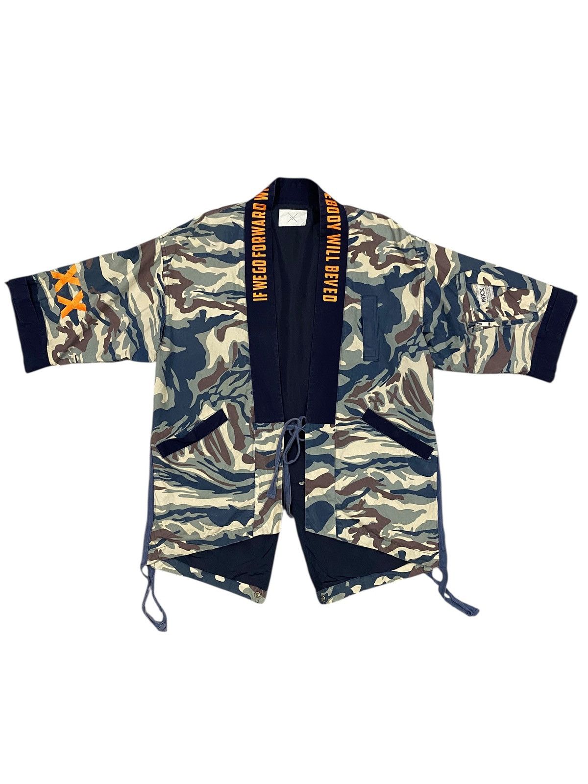 Vintage Vtg Inxx Kimono Camo Size US S / EU 44-46 / 1 - 1 Thumbnail