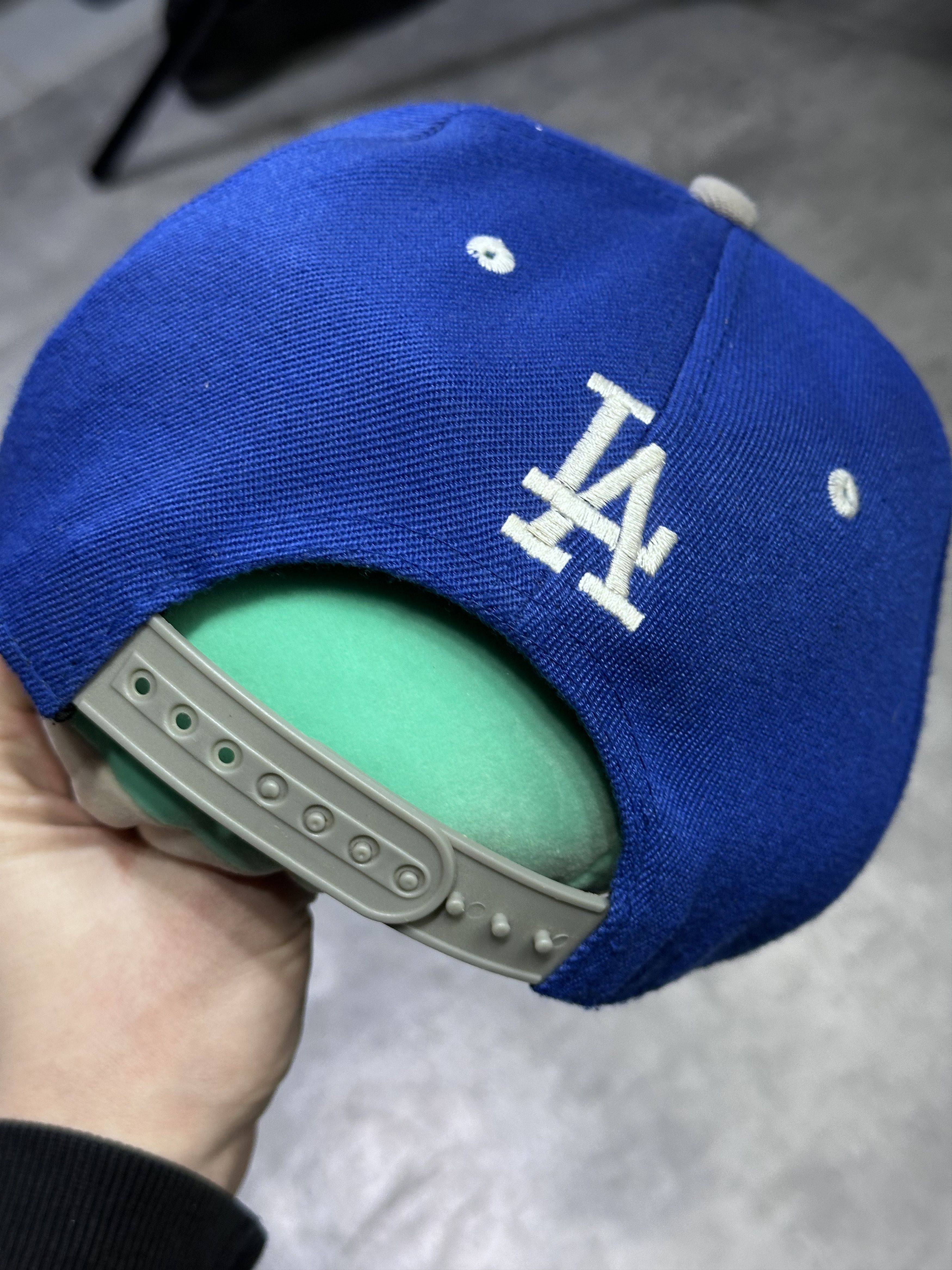 New Era New Era Los angeles dodgers blue hat snapback Size ONE SIZE - 4 Thumbnail