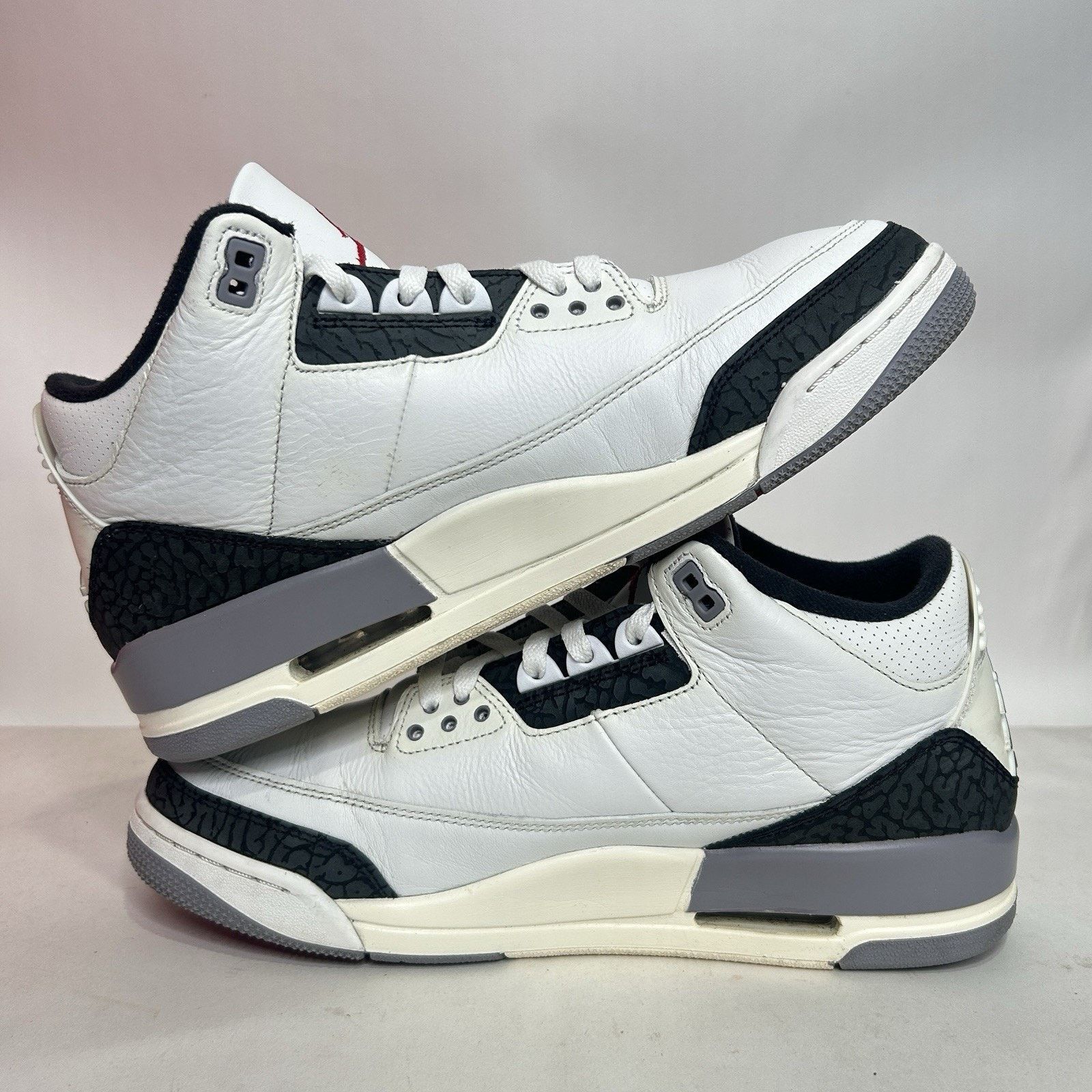 Nike Nike Air Jordan 3 Retro “Cement Grey” Size US 11 / EU 44 - 3 Thumbnail