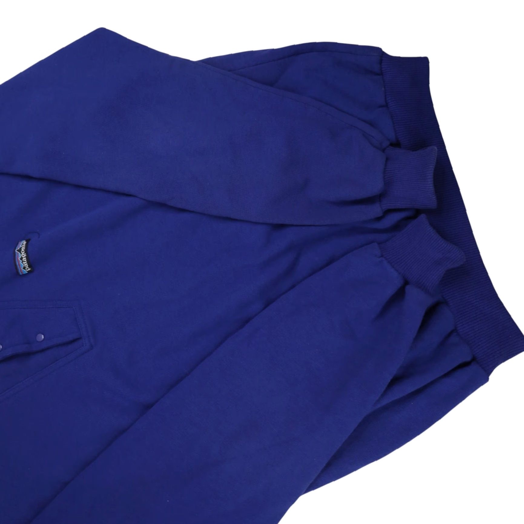 Patagonia VINTAGE Patagonia Mens Large Sweatshirt Snap T Blue Pullover Sweatshirt Mens L Blue Sweatshirt Size US L / EU 52-54 / 3 - 3 Thumbnail