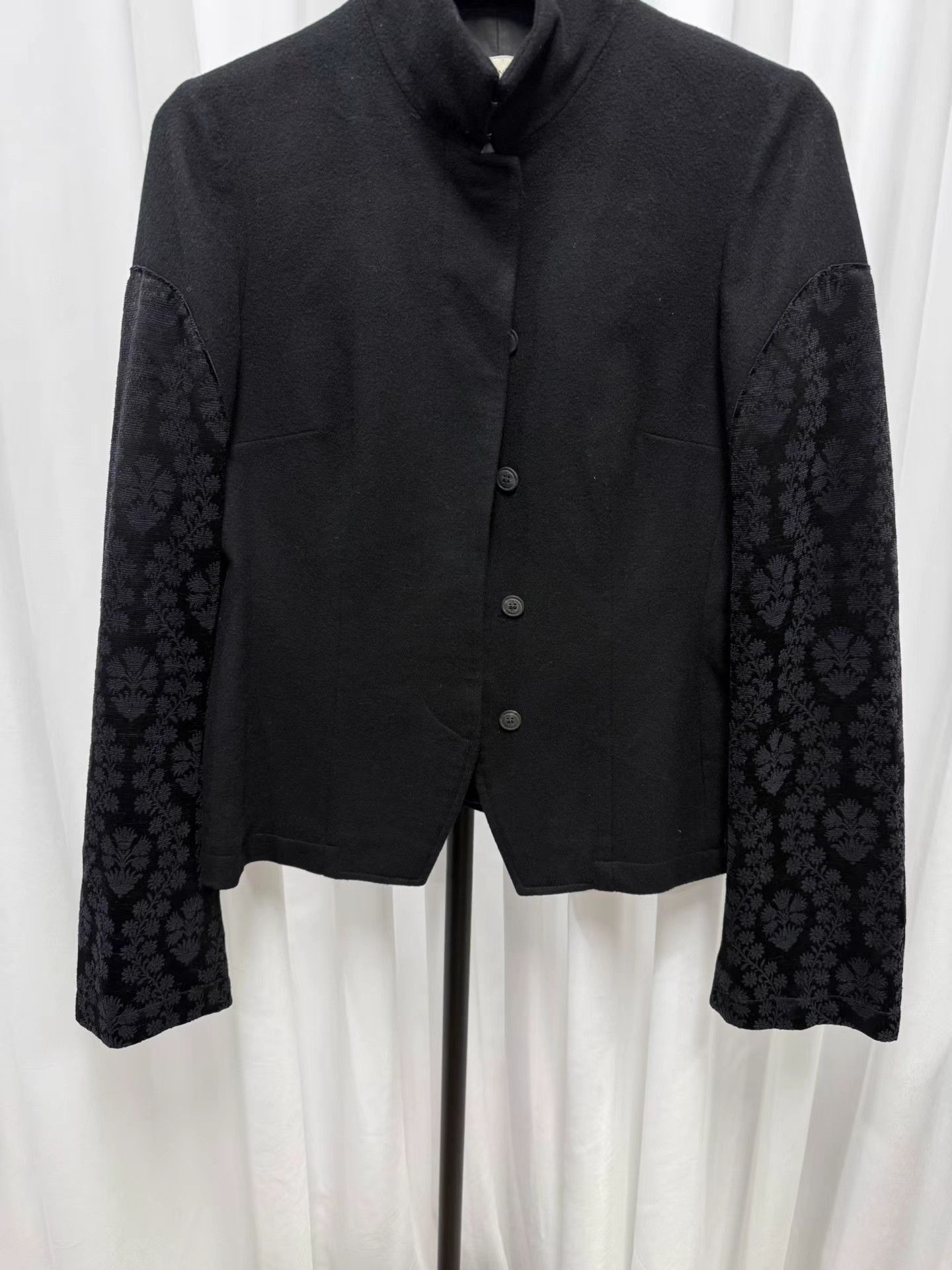 Dries Van Noten Dries Van Noten Jacquard Paneled Court Jacket K20 Size XS / US 0-2 / IT 36-38 - 9 Thumbnail