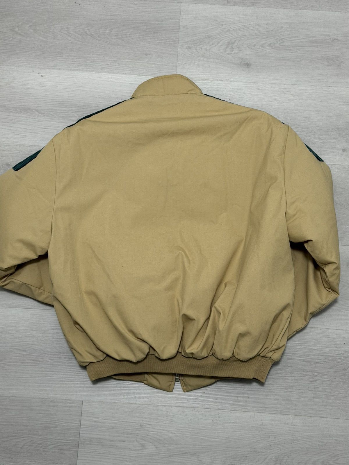 Swingster Vtg 80s Swingster Quilted Lined Tan & Green Corduroy USA L Size US L / EU 52-54 / 3 - 4 Thumbnail