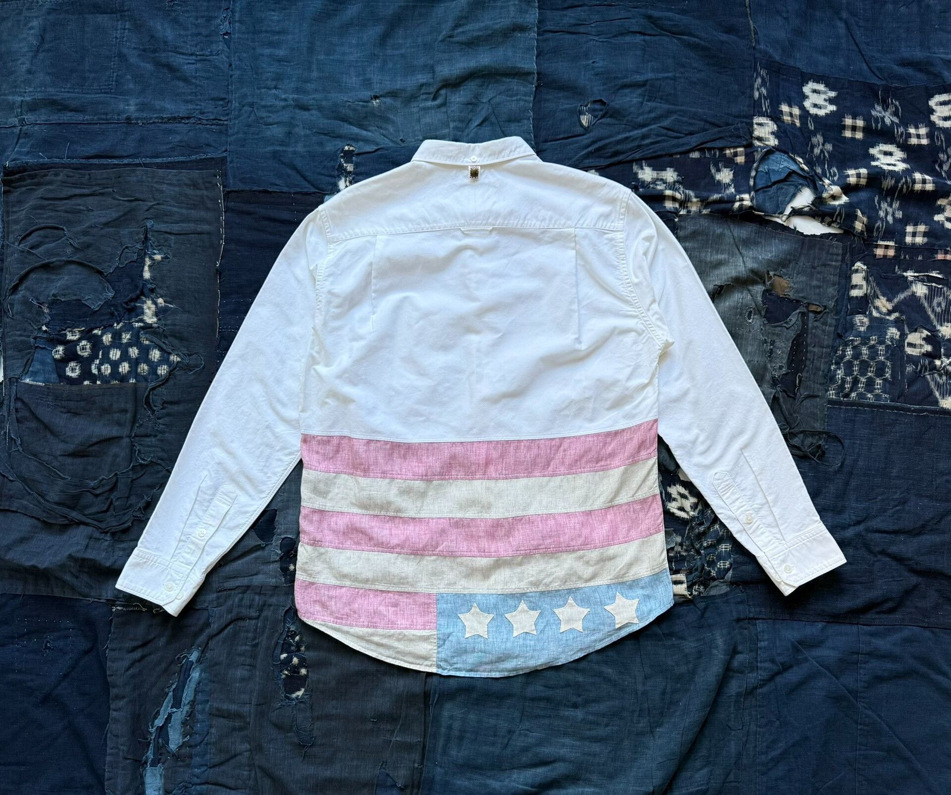 VISVIM Stars Shirt Giza Long Sleeve