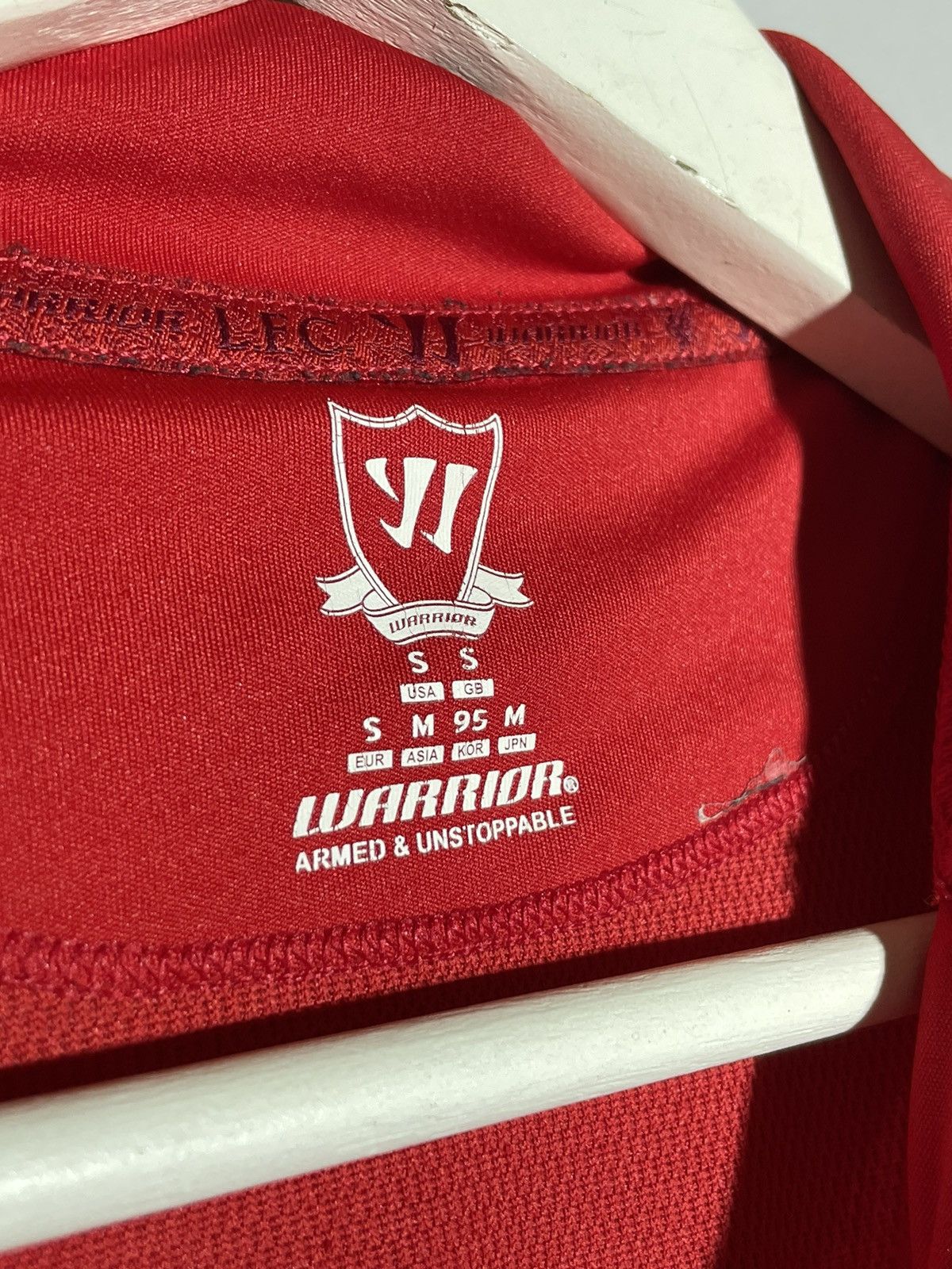 Warrior #8 Gerrard Liverpool FC Warrior 2012/13 Home Football Shirt Size US S / EU 44-46 / 1 - 14 Thumbnail