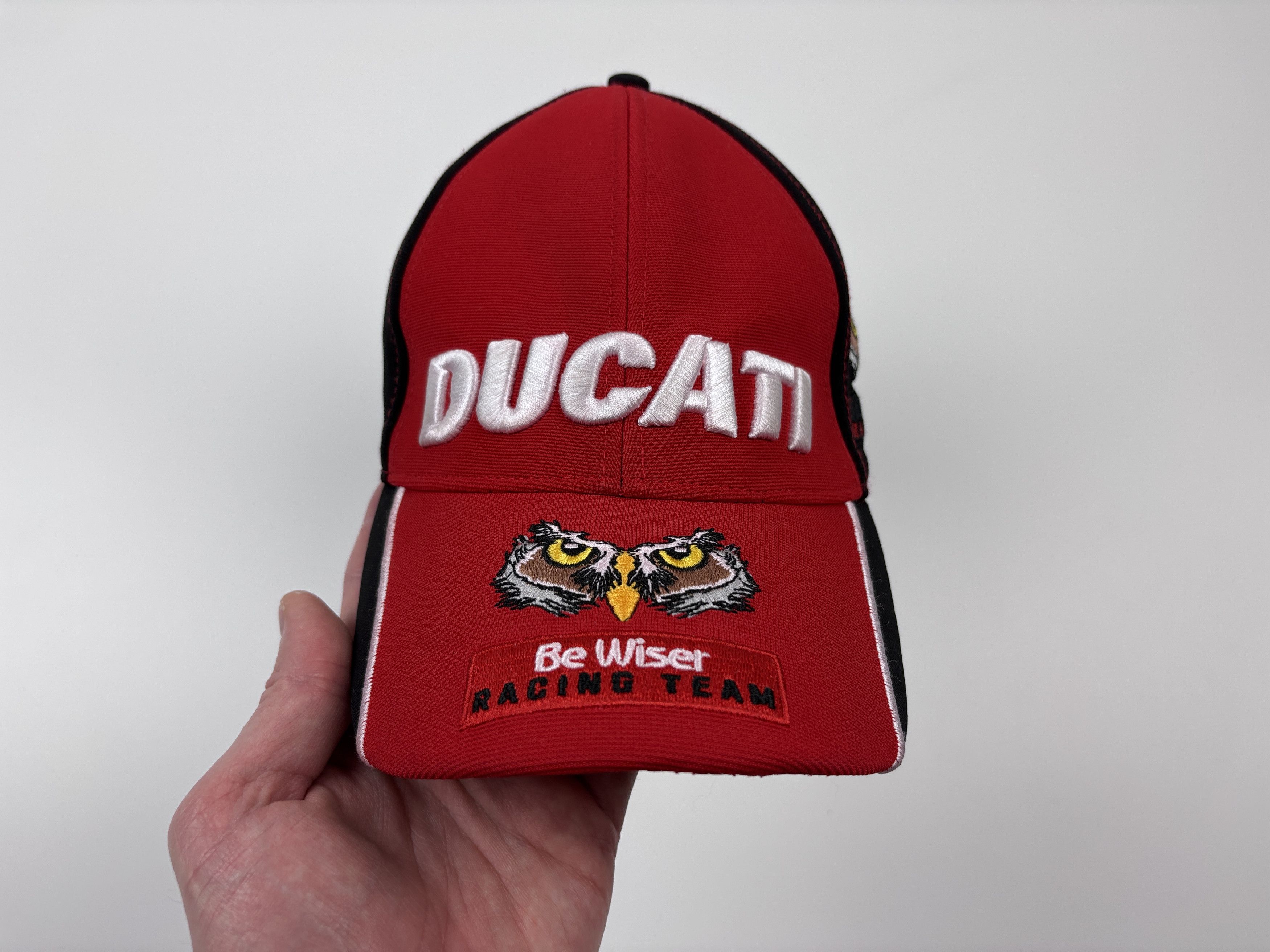 Ducati × Vintage Ducati Be Wiser Racing Team Cap Clinton Enterprises Size ONE SIZE - 2 Thumbnail