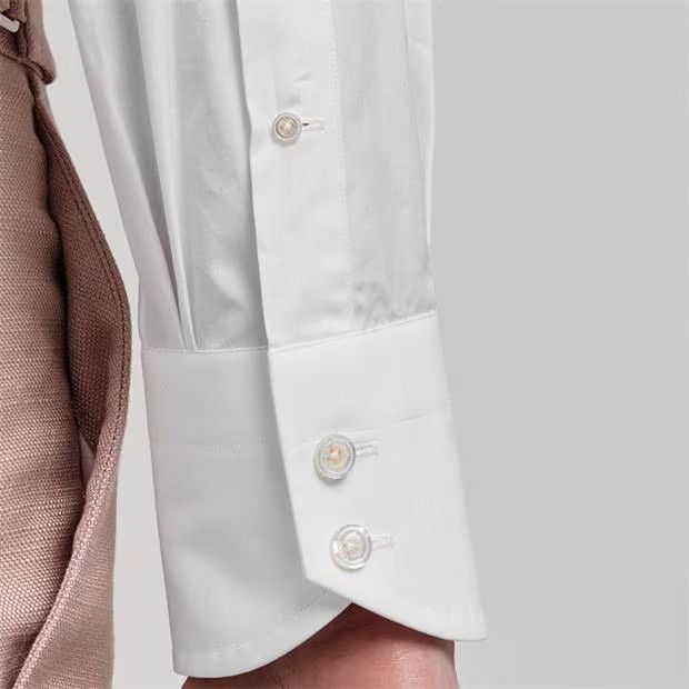 Tom Ford o1g2r1mq0724 Cotton Shirt in White Size US S / EU 44-46 / 1 - 4 Thumbnail