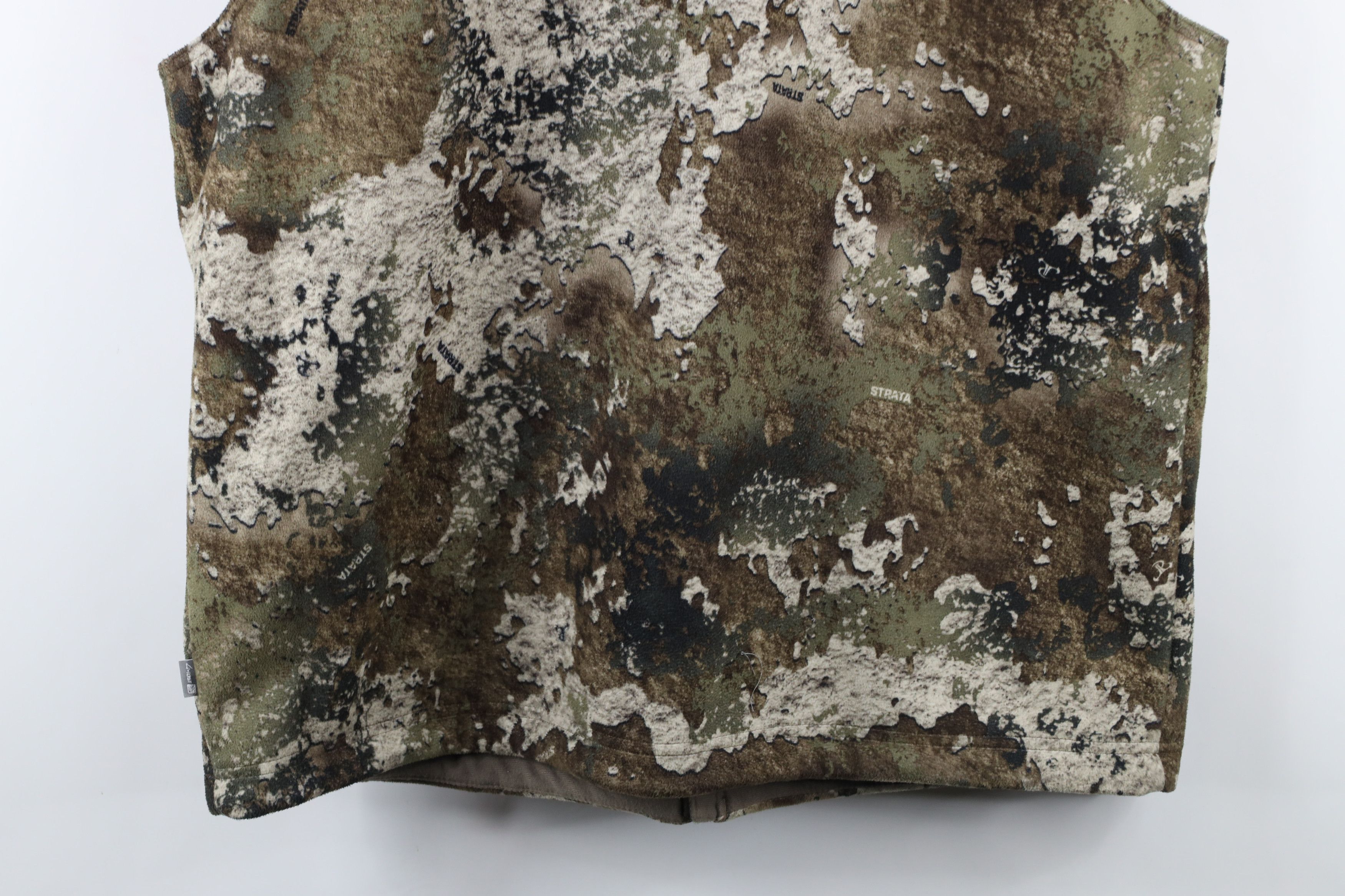 Cabelas × Vintage Vintage Cabelas Camouflage Chamois Soft Cloth Vest Jacket Size US XXL / EU 58 / 5 - 13 Thumbnail