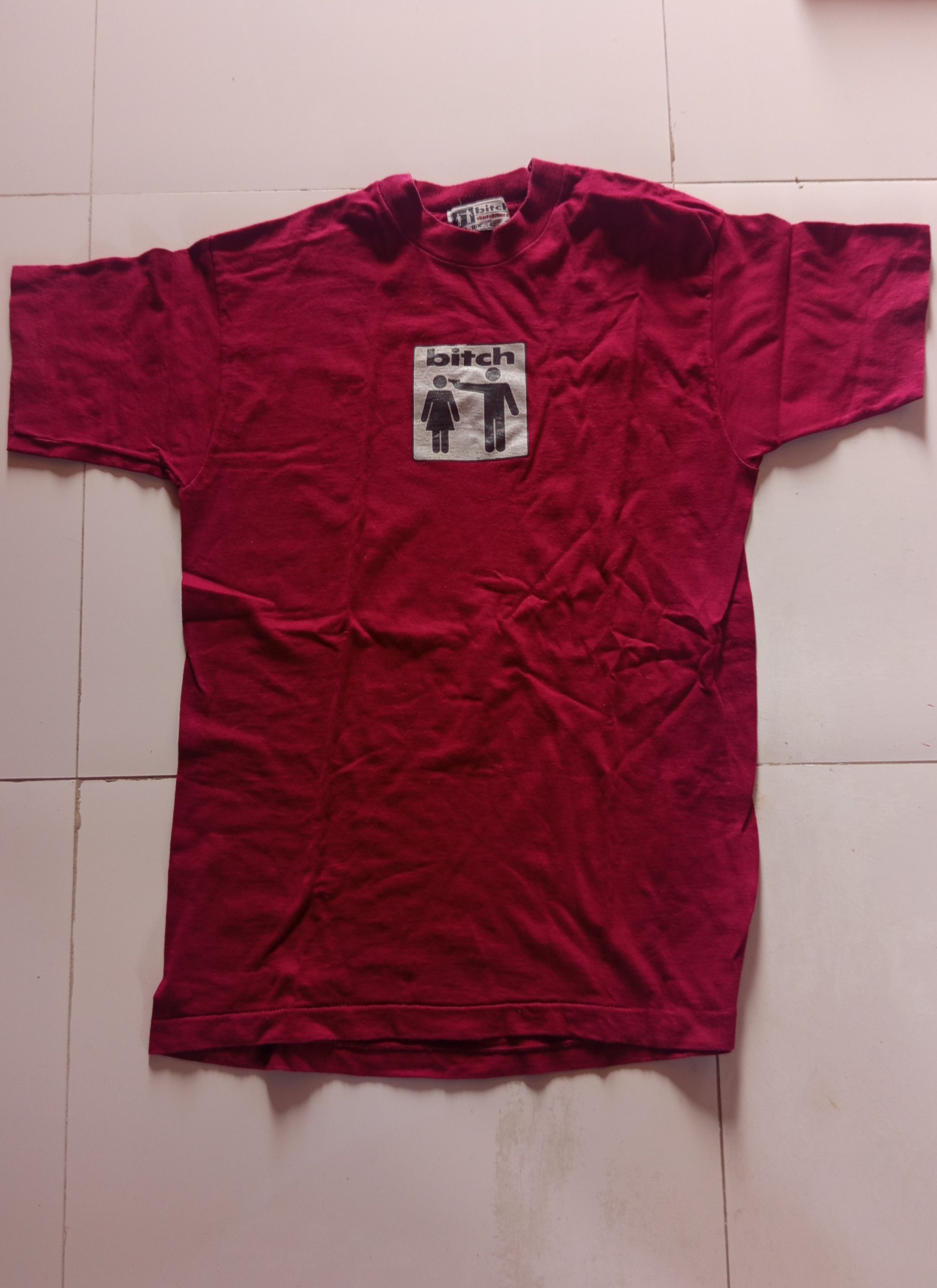 Vintage Vintage Bitch Skateboard t-shirt Size US M / EU 48-50 / 2 - 1 Thumbnail