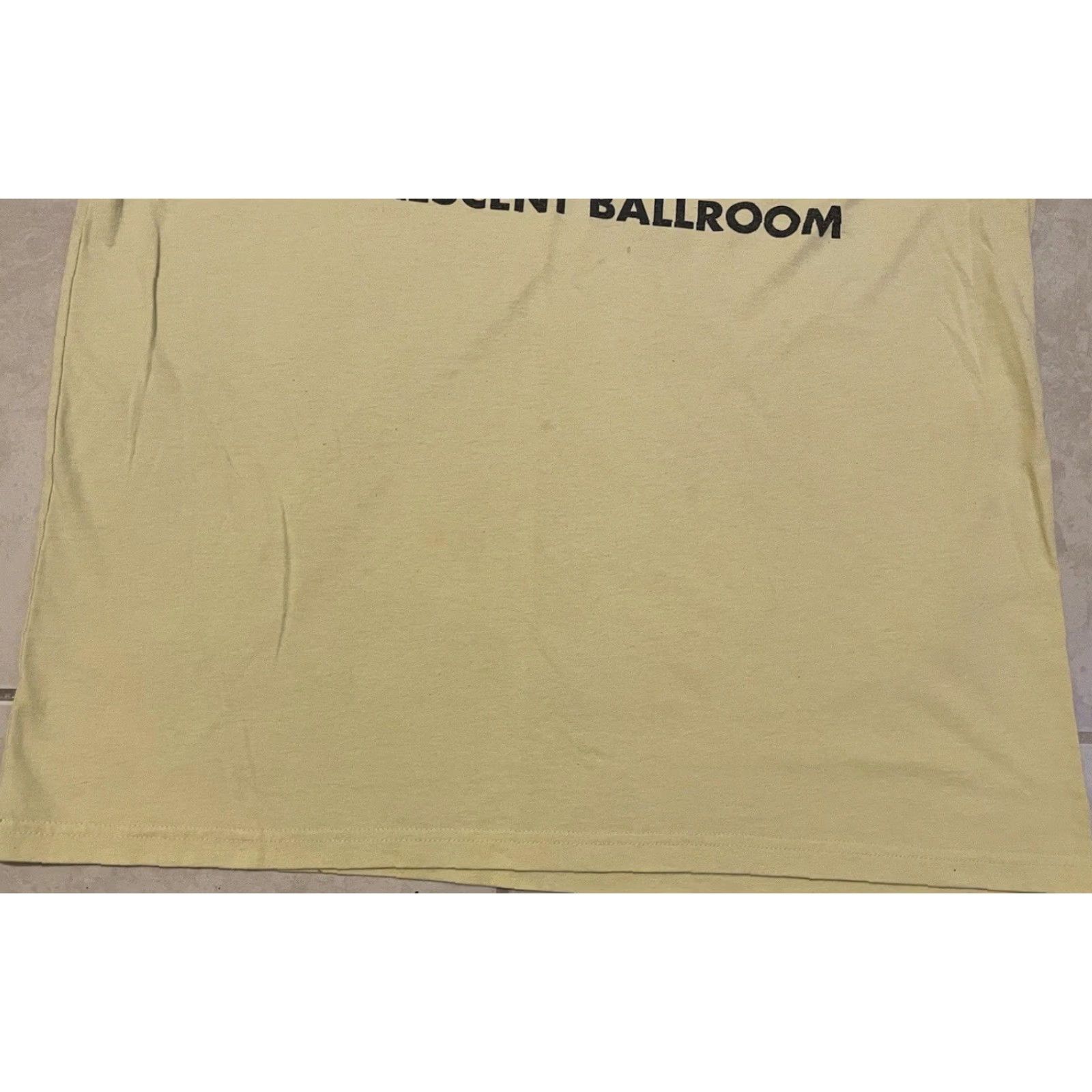 Vintage VINTAGE Crescent Ballroom Faded shirt XL Arizona Bar Cactus Beer Biker Grunge Y2K Cowboy Rock/Harley 80s Yellow T-Shirt Mens Size US XL / EU 56 / 4 - 3 Thumbnail