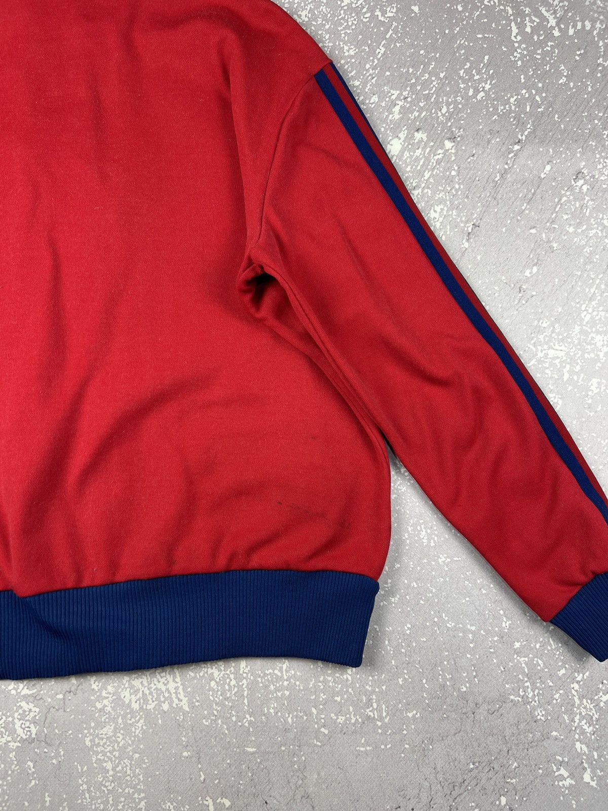 Adidas 70s 80s Vintage Adidas Hooded Track Top Made in Yugoslavia Size US S / EU 44-46 / 1 - 10 Thumbnail