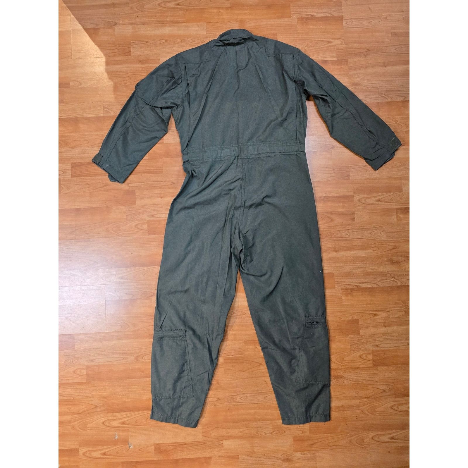 Vintage 1983 USAF Flyers Coveralls Summer FR Scovill Zipper 46L Size US L / EU 52-54 / 3 - 9 Thumbnail