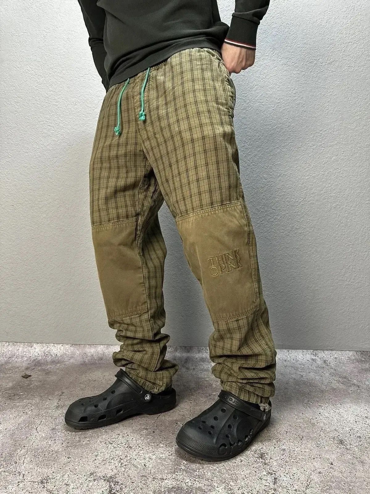 Japanese Brand × Vintage Tactical Cargo Think Pink Dickies style bondage Y2K Size US 32 / EU 48 - 1 Thumbnail