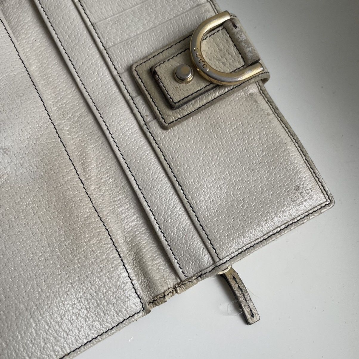 Gucci Vintage Gucci Denim Blue Wallet Size ONE SIZE - 4 Thumbnail