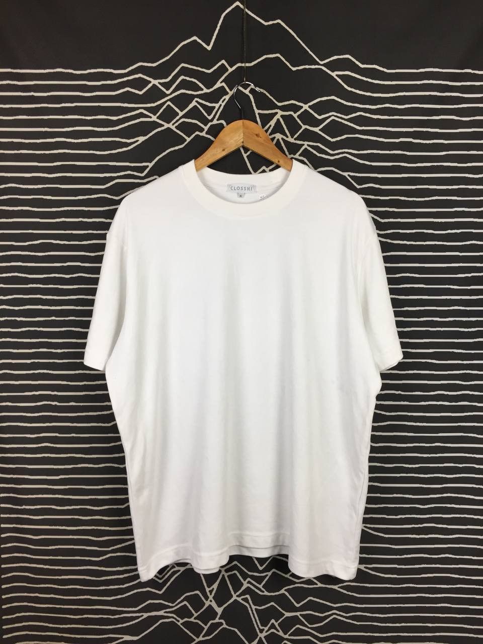 Japanese Brand CLOSSHI Japanese Brand Basic White Plain Casual Tee Size US XXL / EU 58 / 5 - 2 Thumbnail